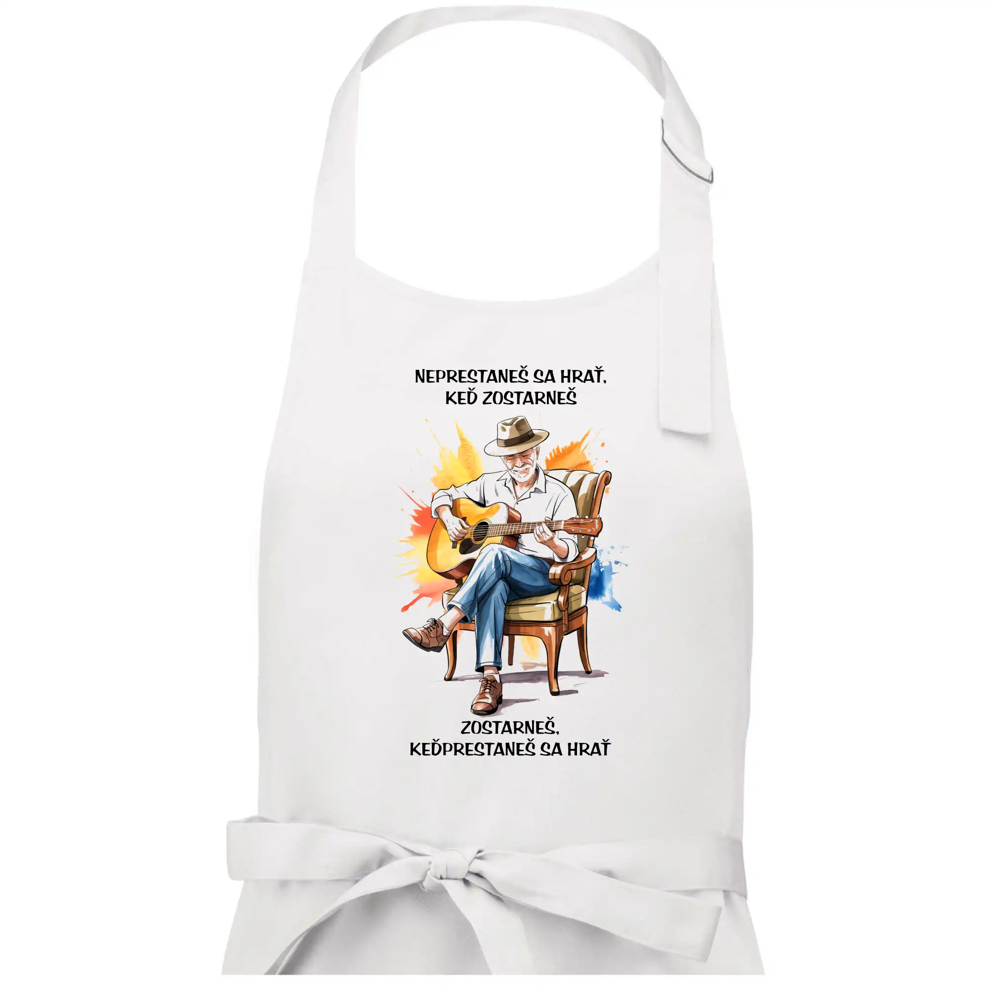 Neprestaneš hrať,keď zostarneš - Pánska zástera na varenie