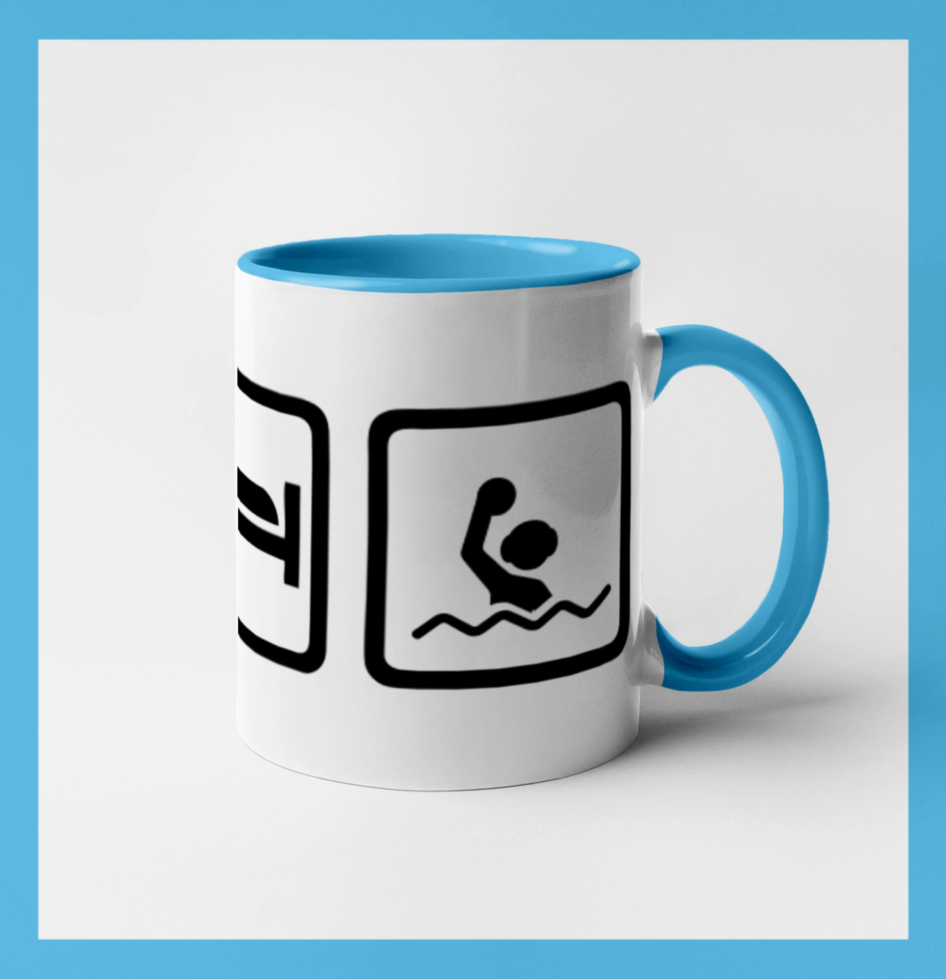 Eat sleep vodní pólo v řadě