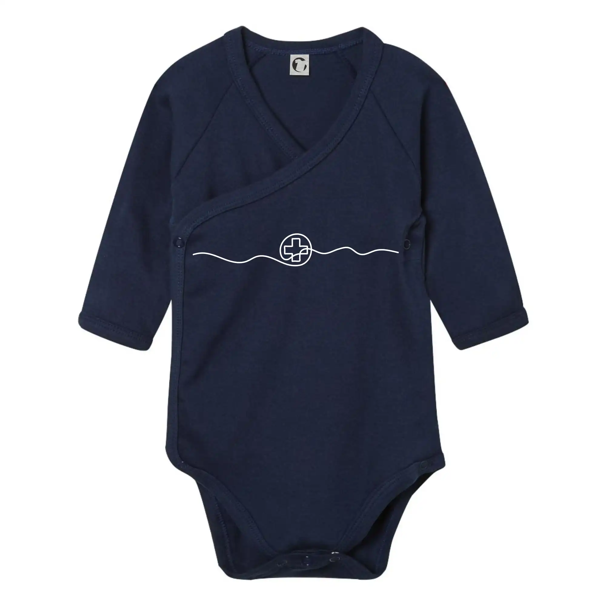 Doktor jedným ťahom - Body zavinovacie s dlhým rukávom