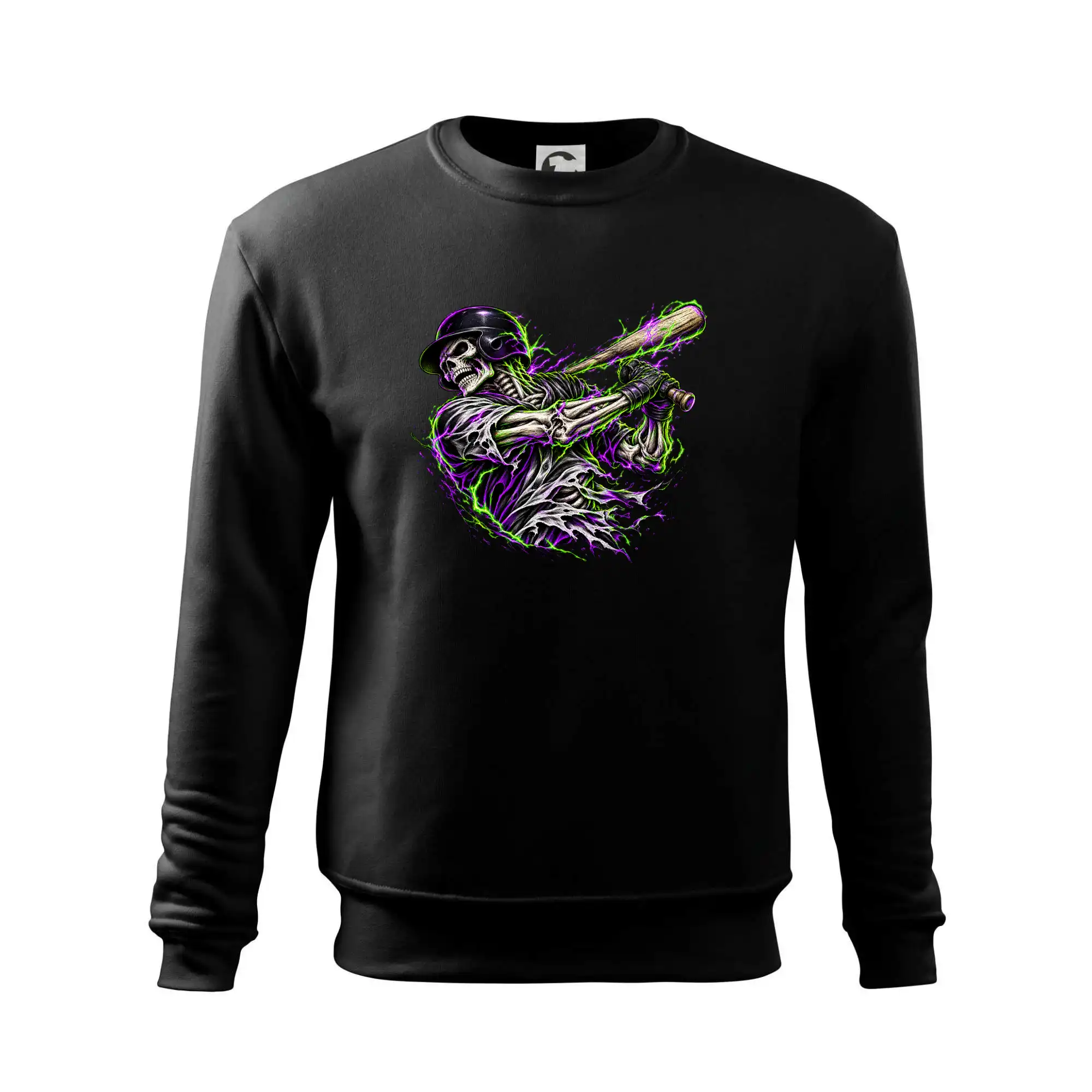 Baseballový kostlivec neonový metal