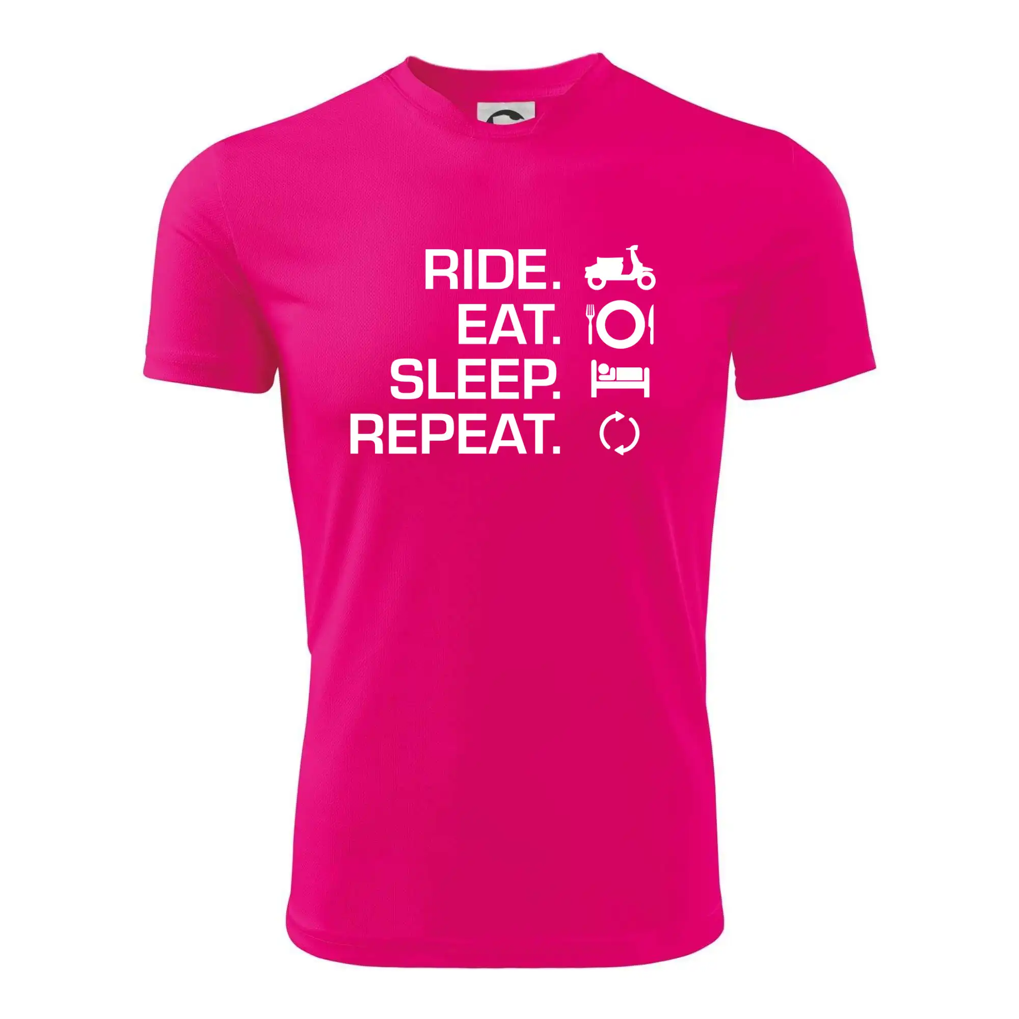 Ride Eat Sleep Repeat moto skútr