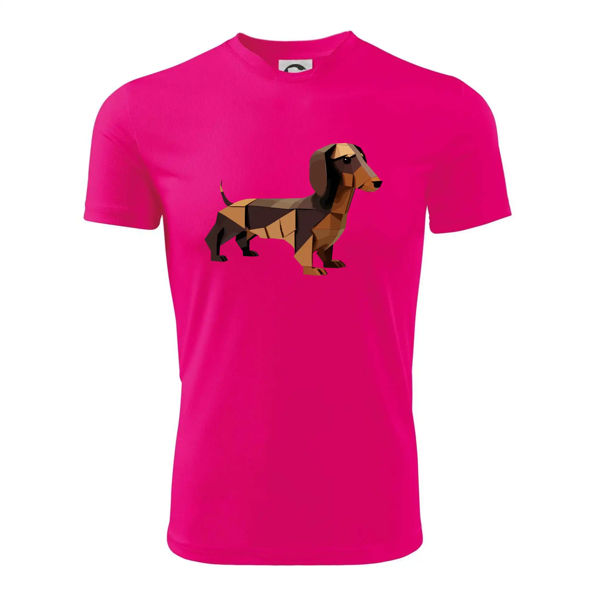 Jezevčík - slepený z papíru