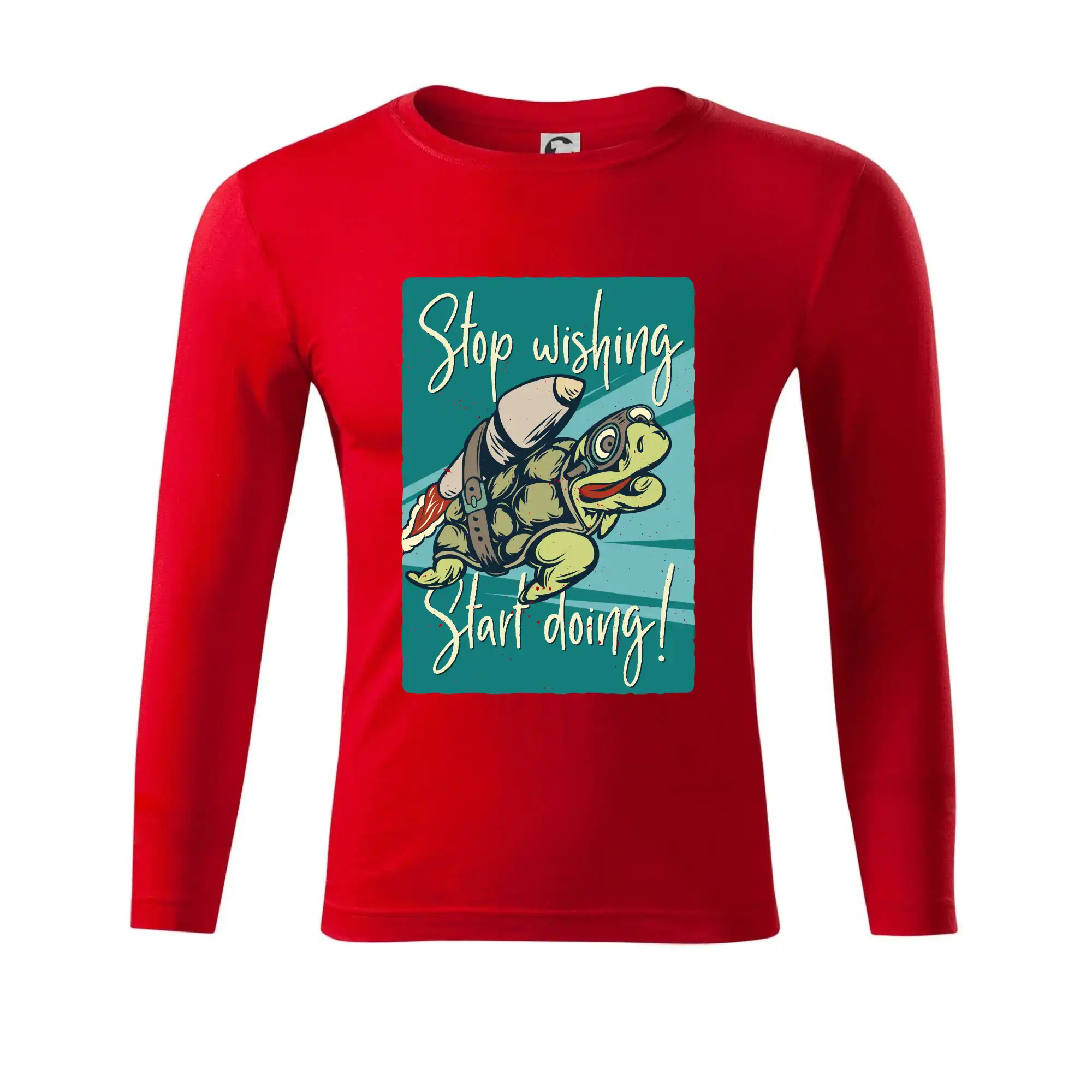 Stop wishing start doing želva