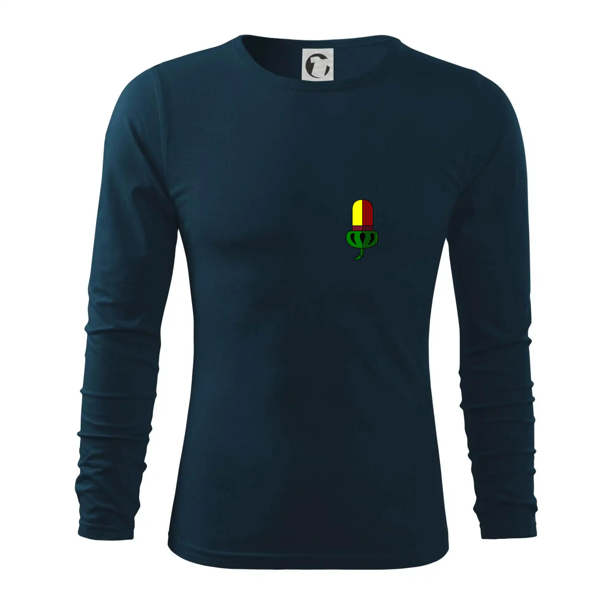 Tričká a mikiny so spoločenskými hrami  - Šiltovka - Prší - Žalude - Tričko s dlhým rukávom FIT-T long sleeve