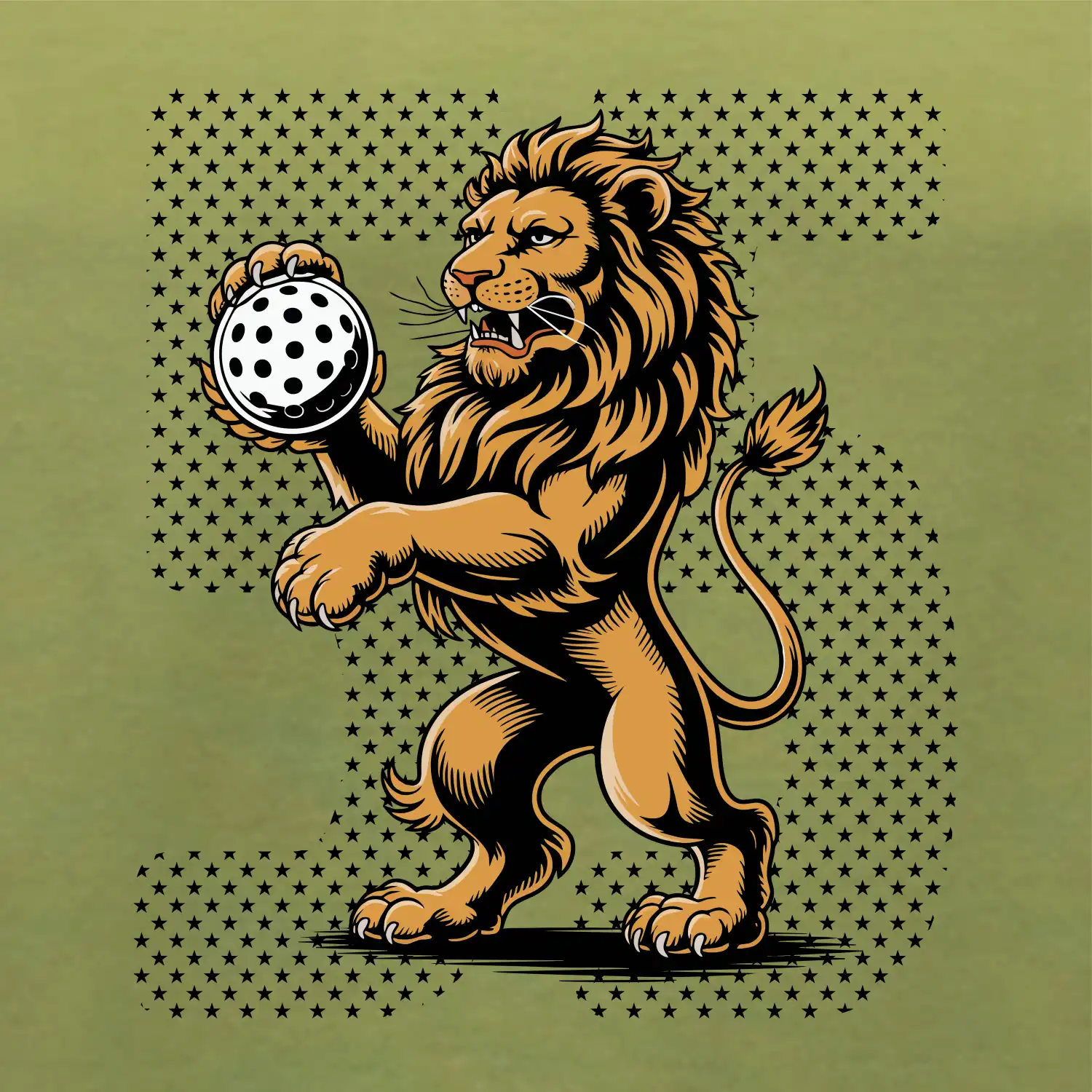 Floorball lev stojící a číslo
