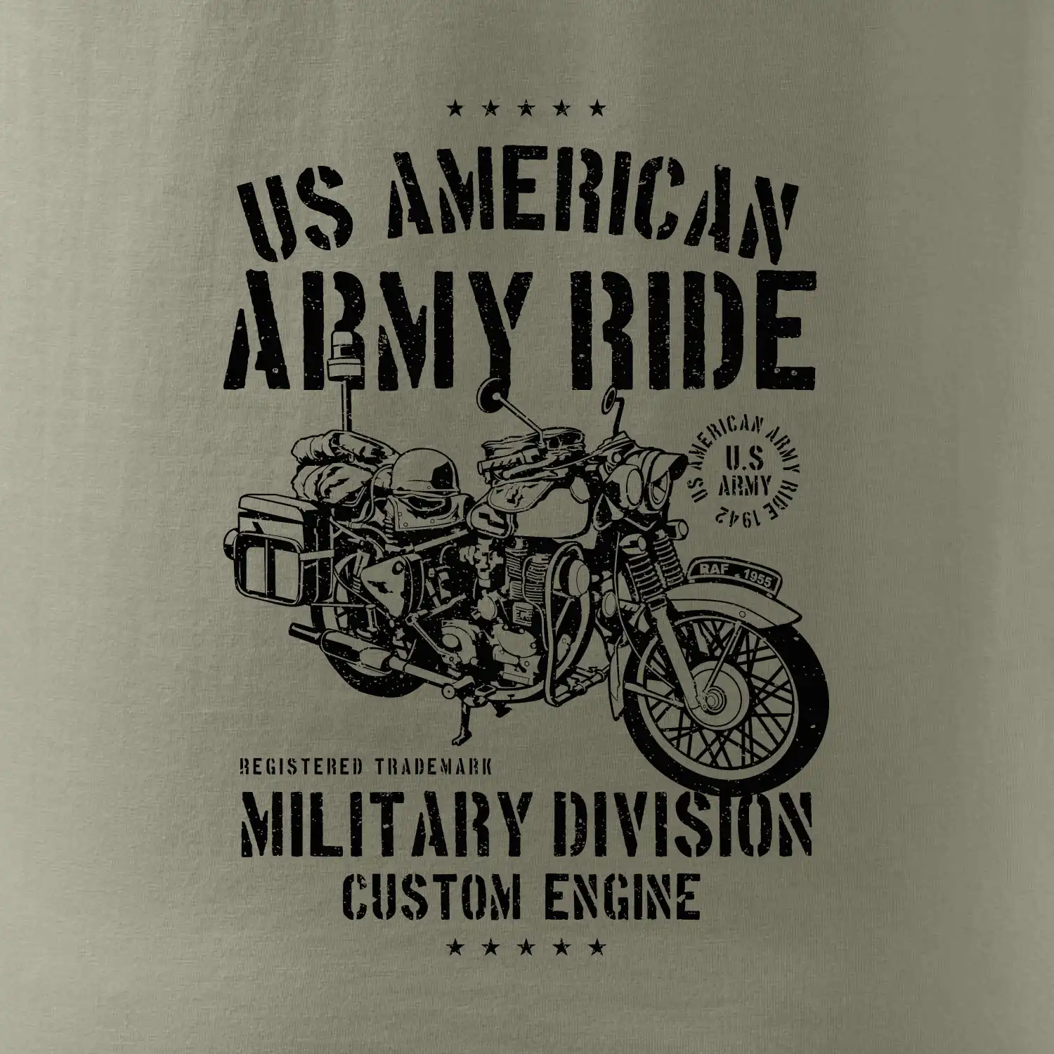 Army Ride Motorcycle