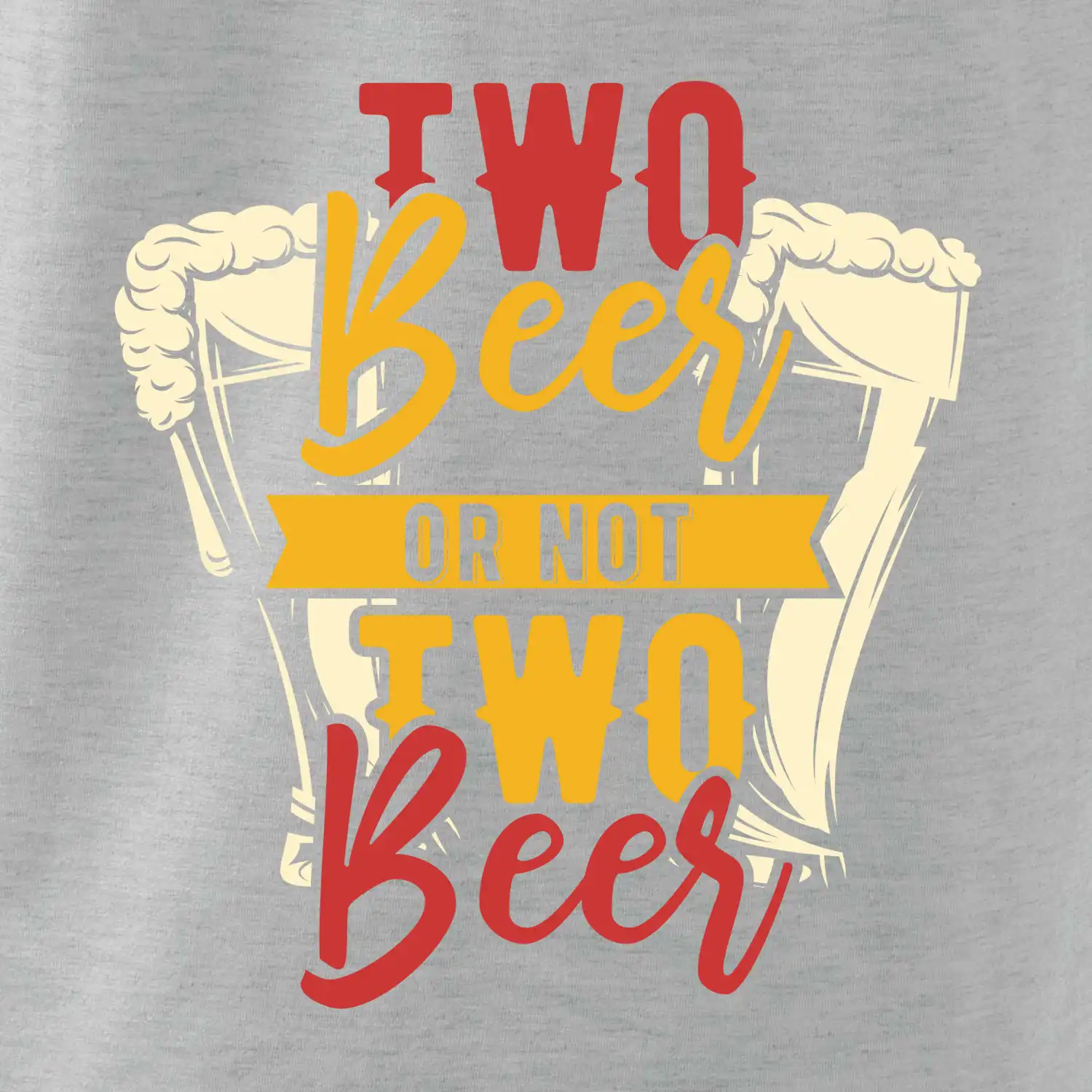 Two beer or not two beer