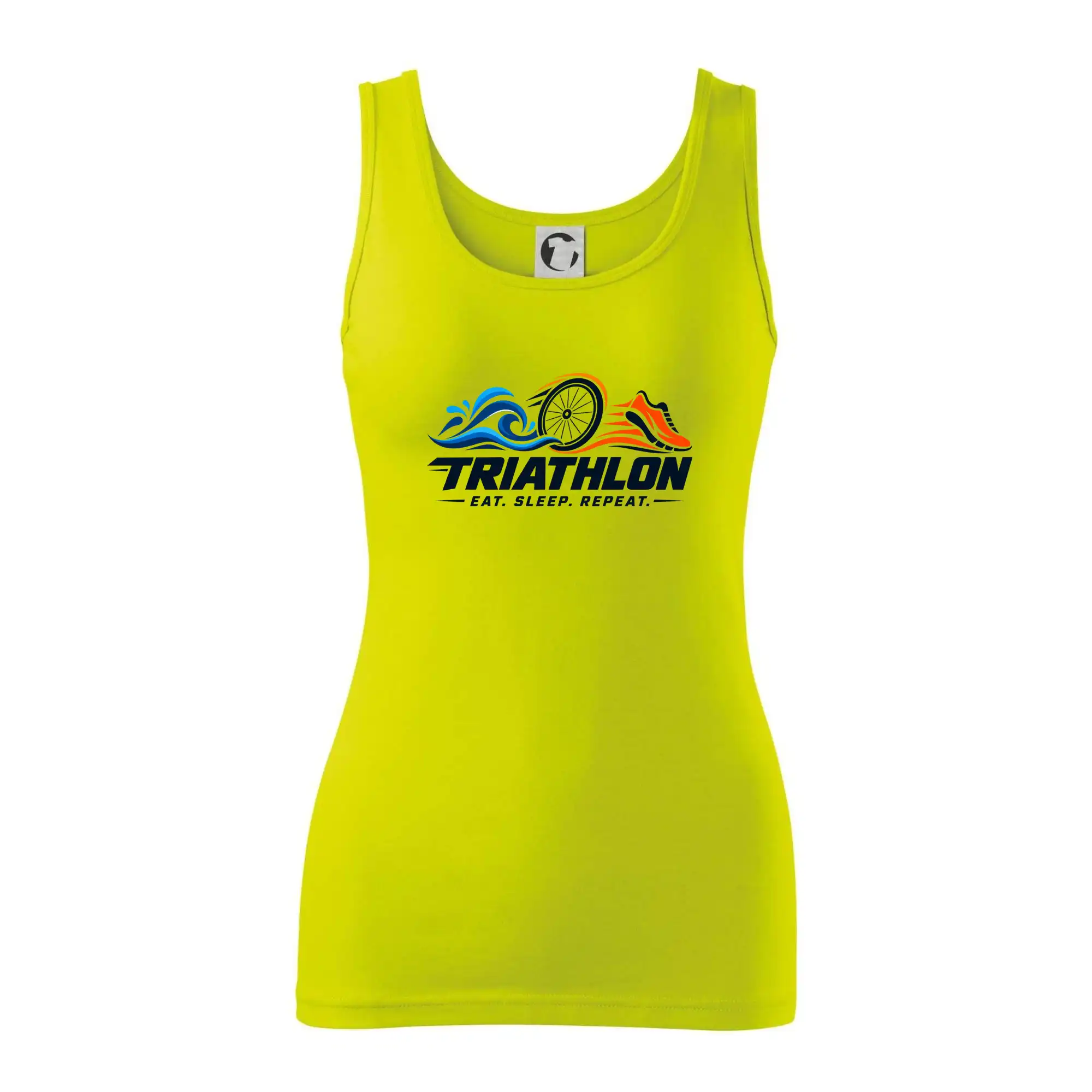 Triatlon plavání kolo a běh eat sleep repeat