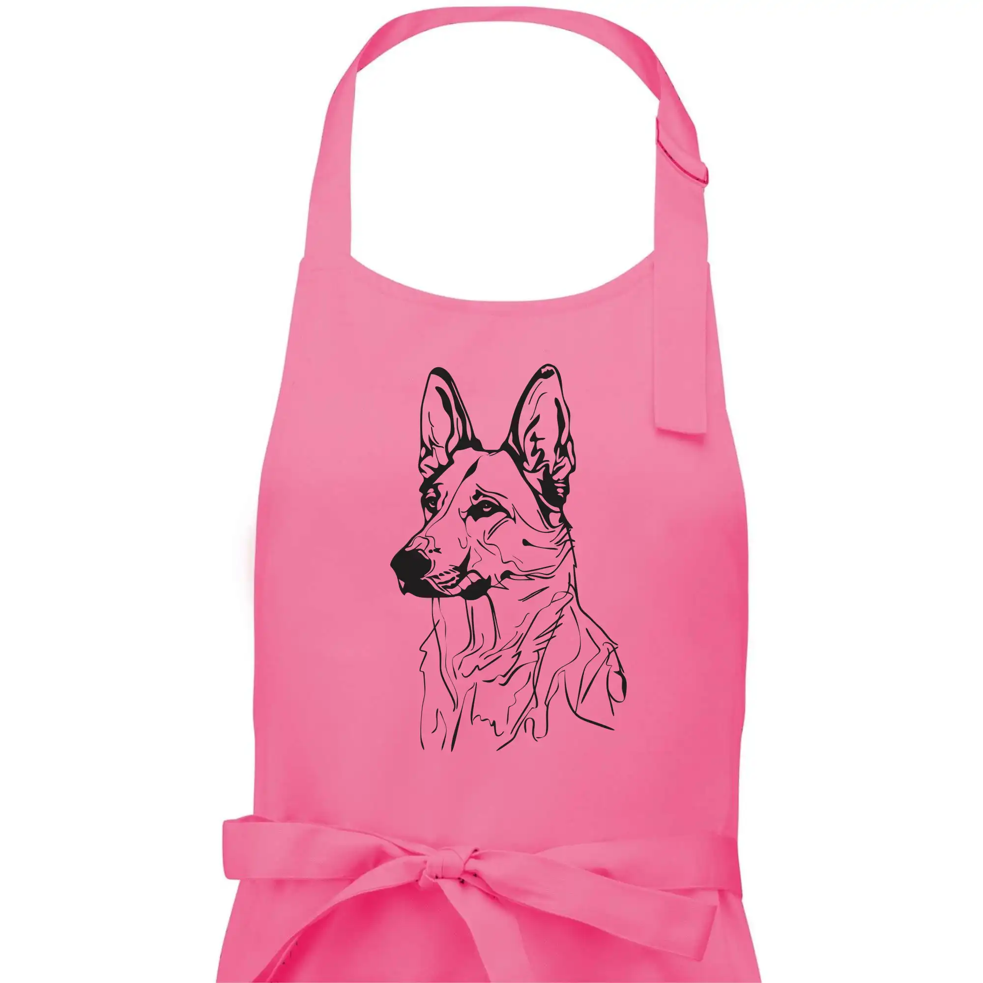 Německý ovčák černá kresba