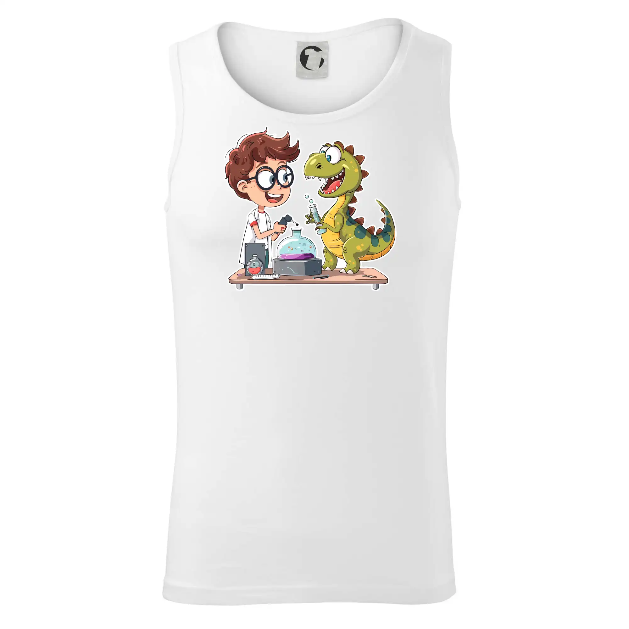 Chemik a dinosaurus - kluk
