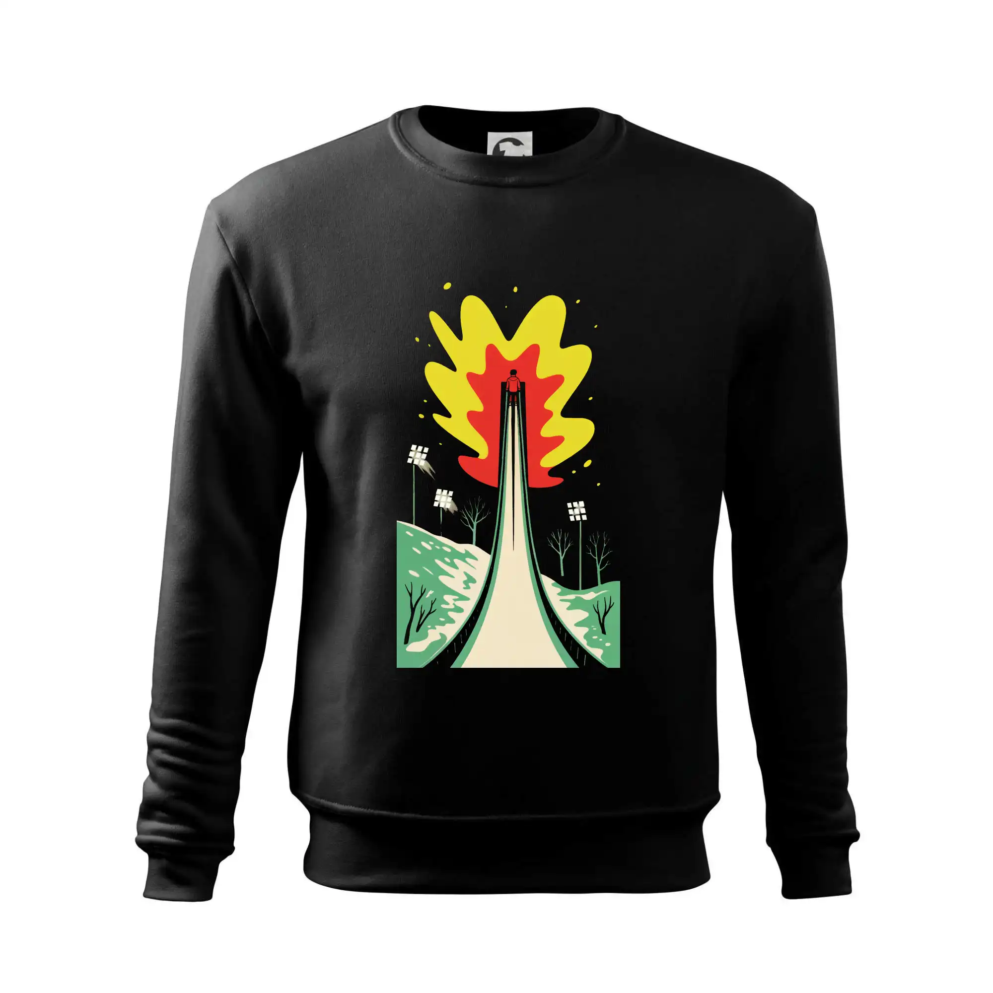 Skokanské můstky abstraktní