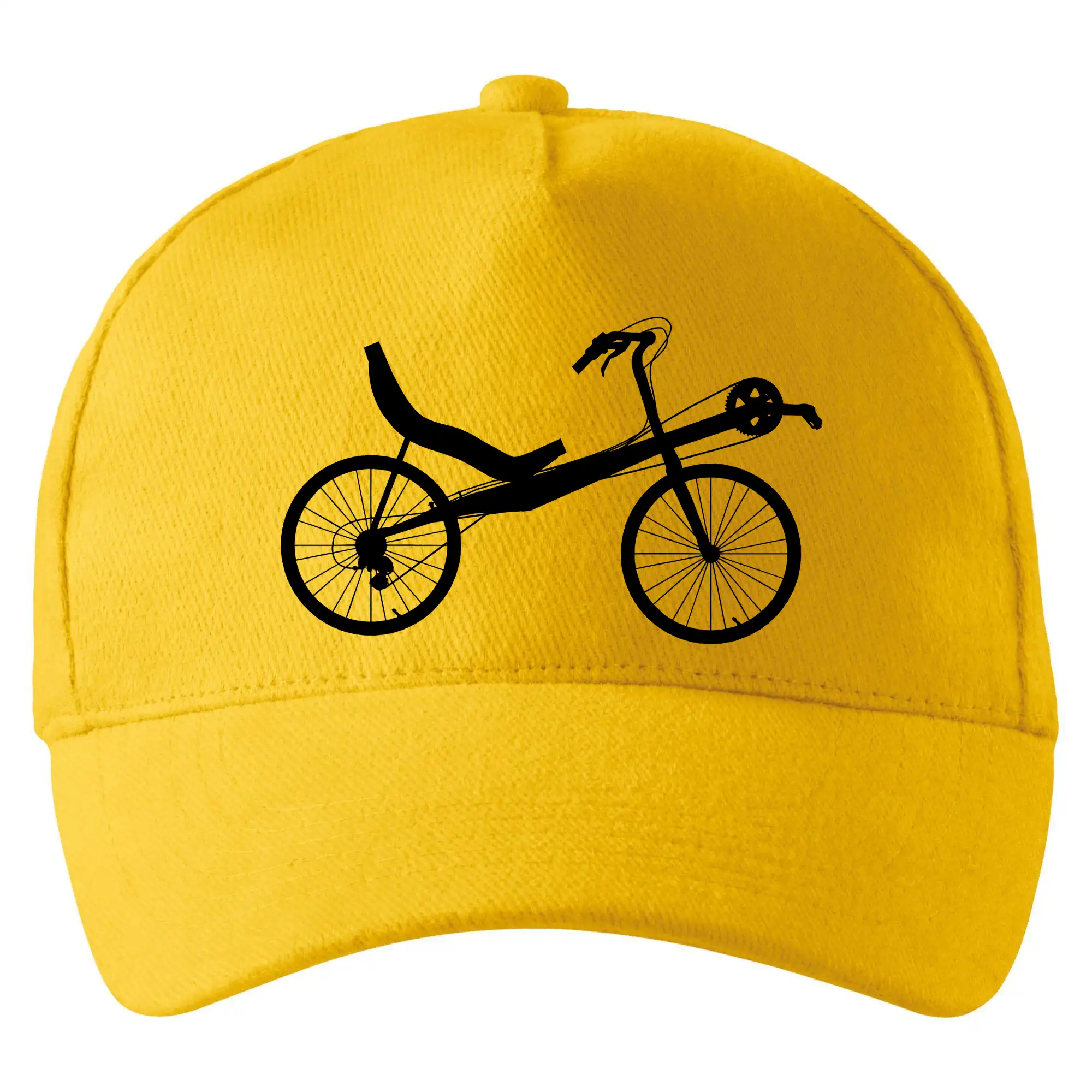 Tričko ako darček pre cyklistu - Lehárko na cestách - samotné - Šiltovka so zahnutým šiltom a mosaznou sponou