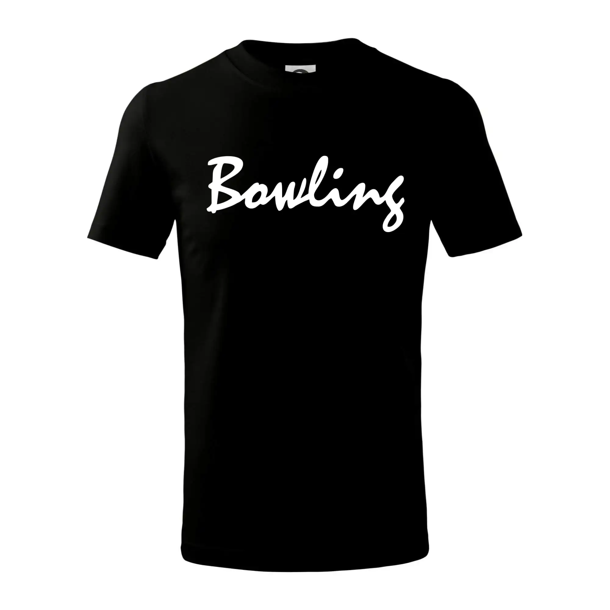 Tričká Bowling - Bowling nápis písacie - Tričko detské bavlnené
