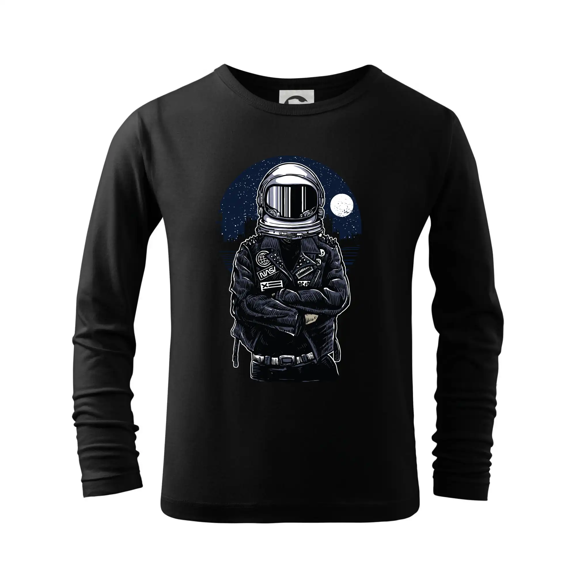 Grafické tričká - Astronaut Rebel - Tričko detské Long Sleeve