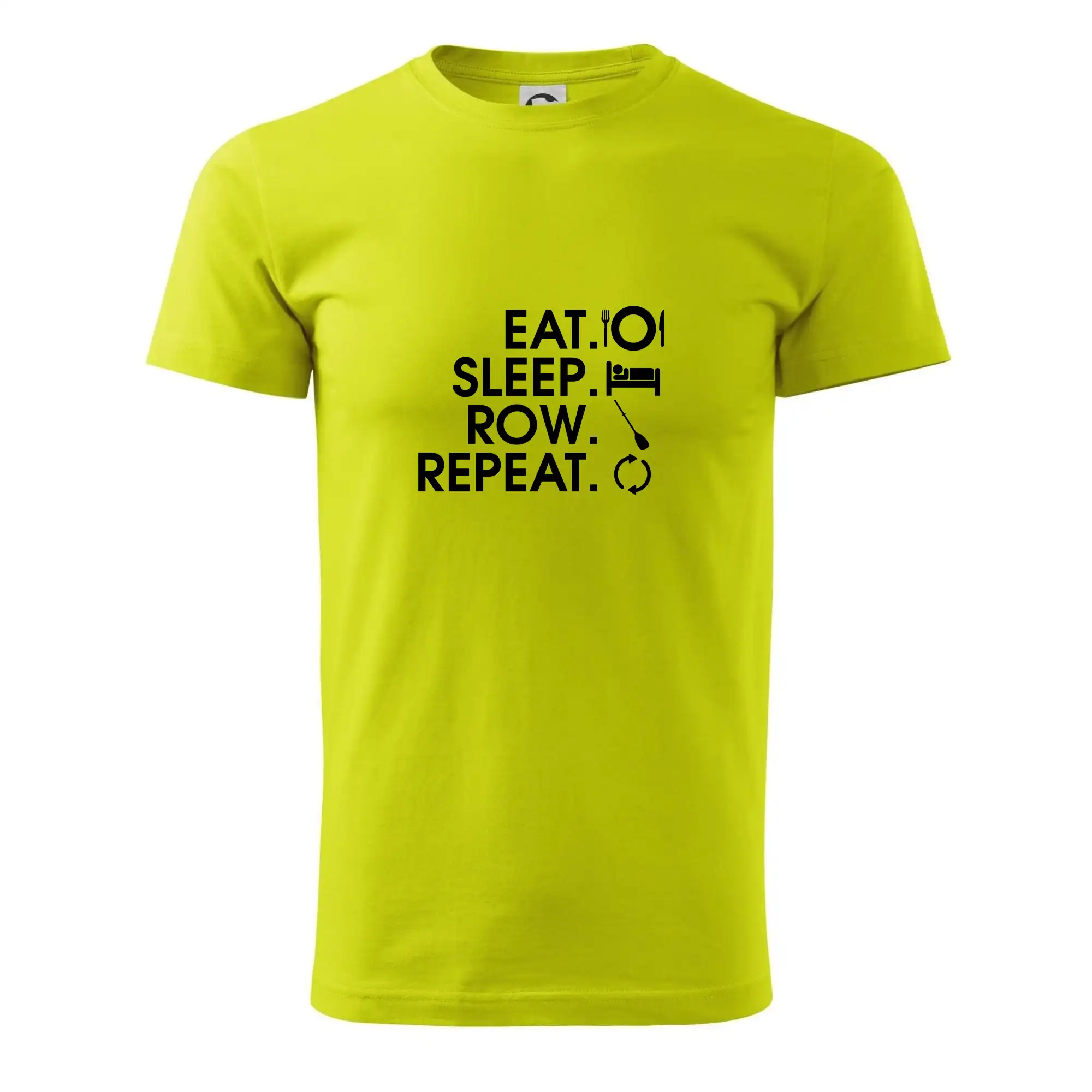 Vodácke tričká - Eat sleep row repeat - Pánske tričko nižšej gramáže
