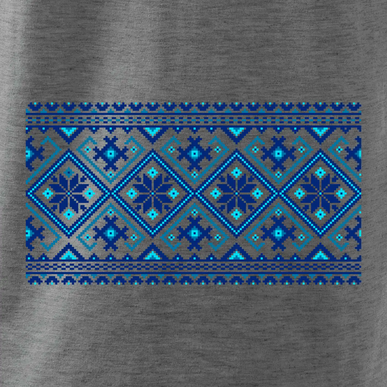 Ukrajinský vzor - modrý