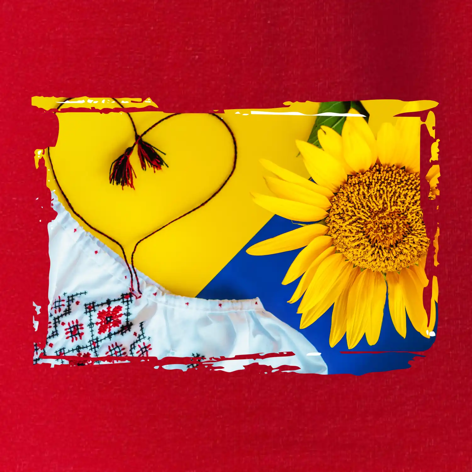 Ukrajina slnečnice a kroj