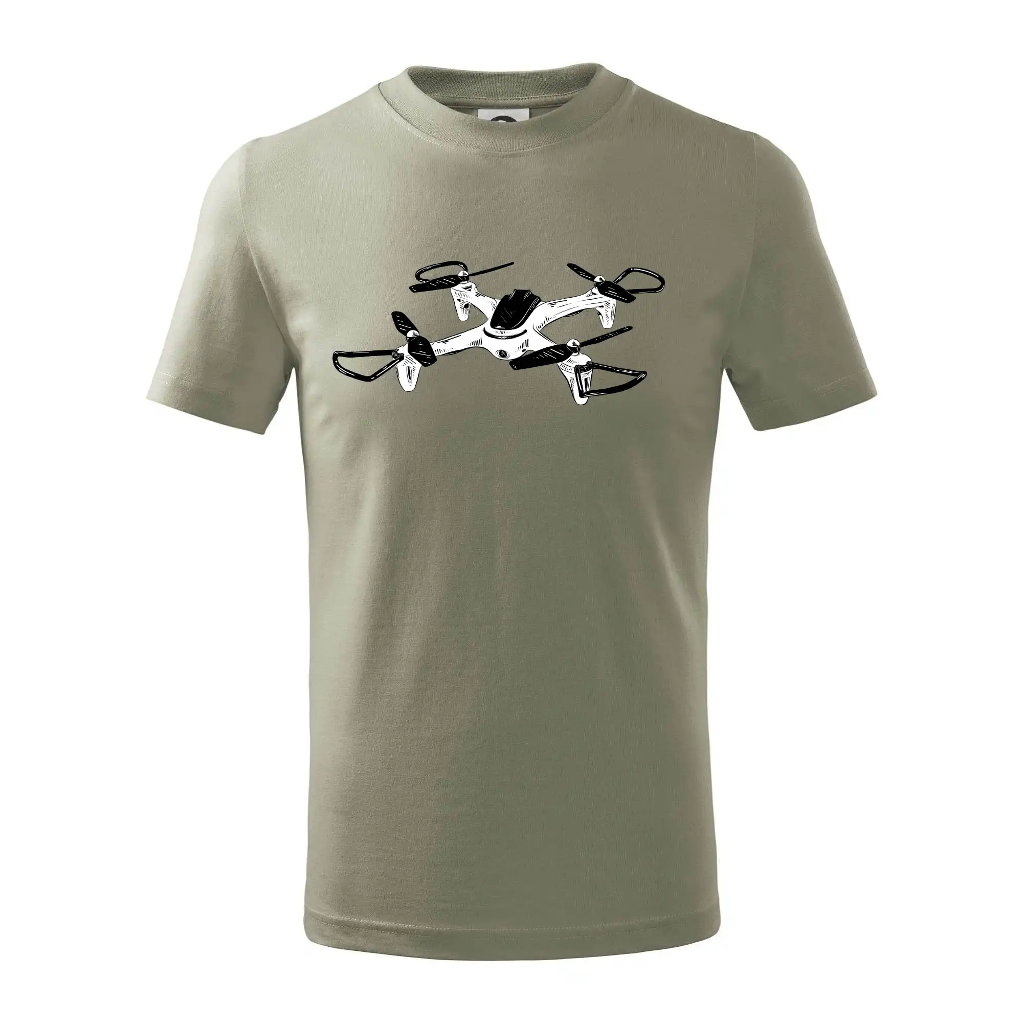 Tričká pre modelára - Dron kresba - Tričko detské bavlnené