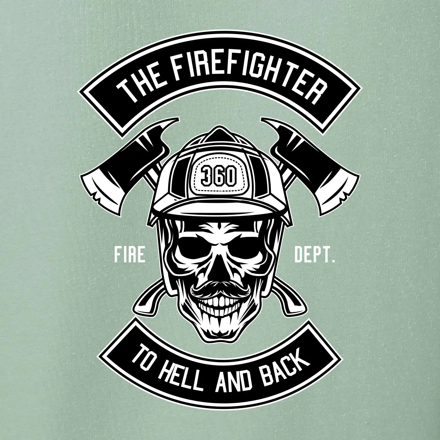 Lebka hasič do pekla a zpátky