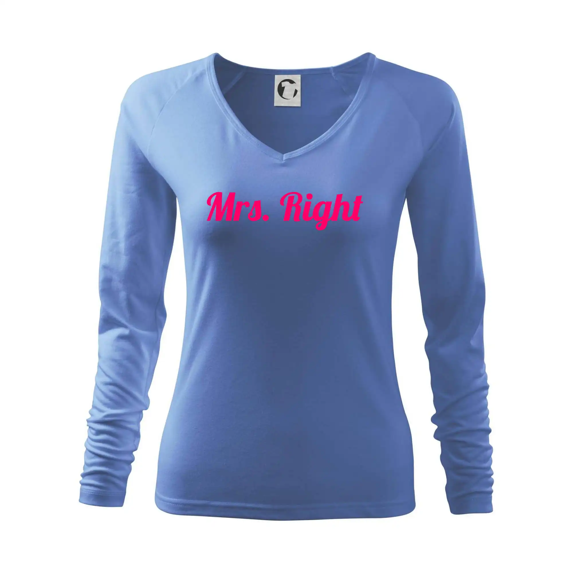 Tričká na párty - Mrs Right - Tričko dámske Elegance