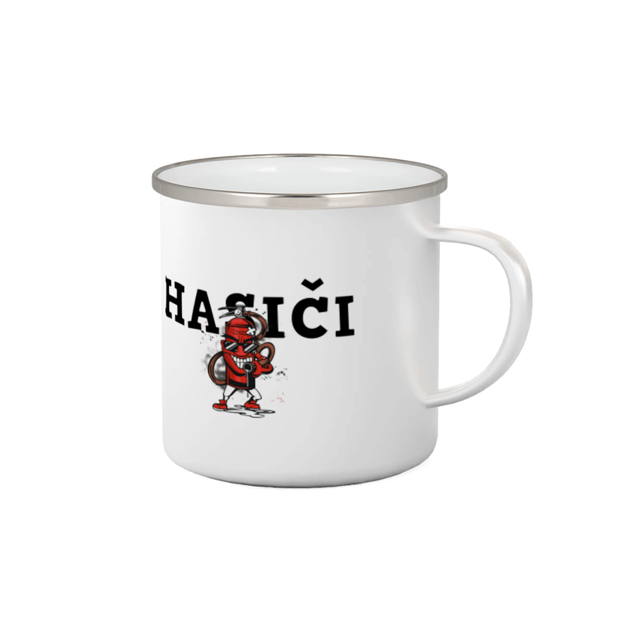 Originálne tričká pre hasičov - Hasiči hasiaci prístroj - Plecháčik