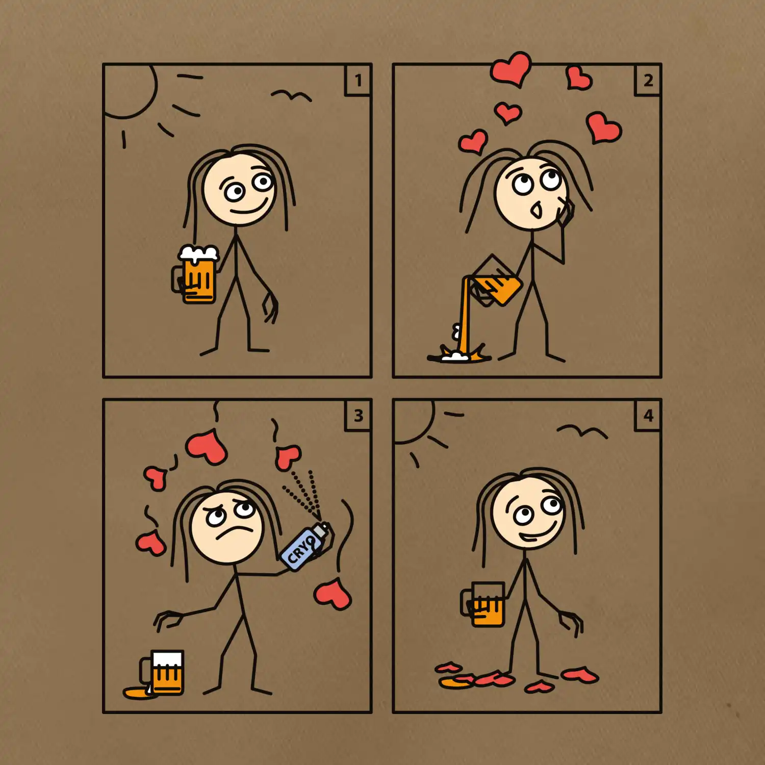 Láska já a pivo (Hana-creative)