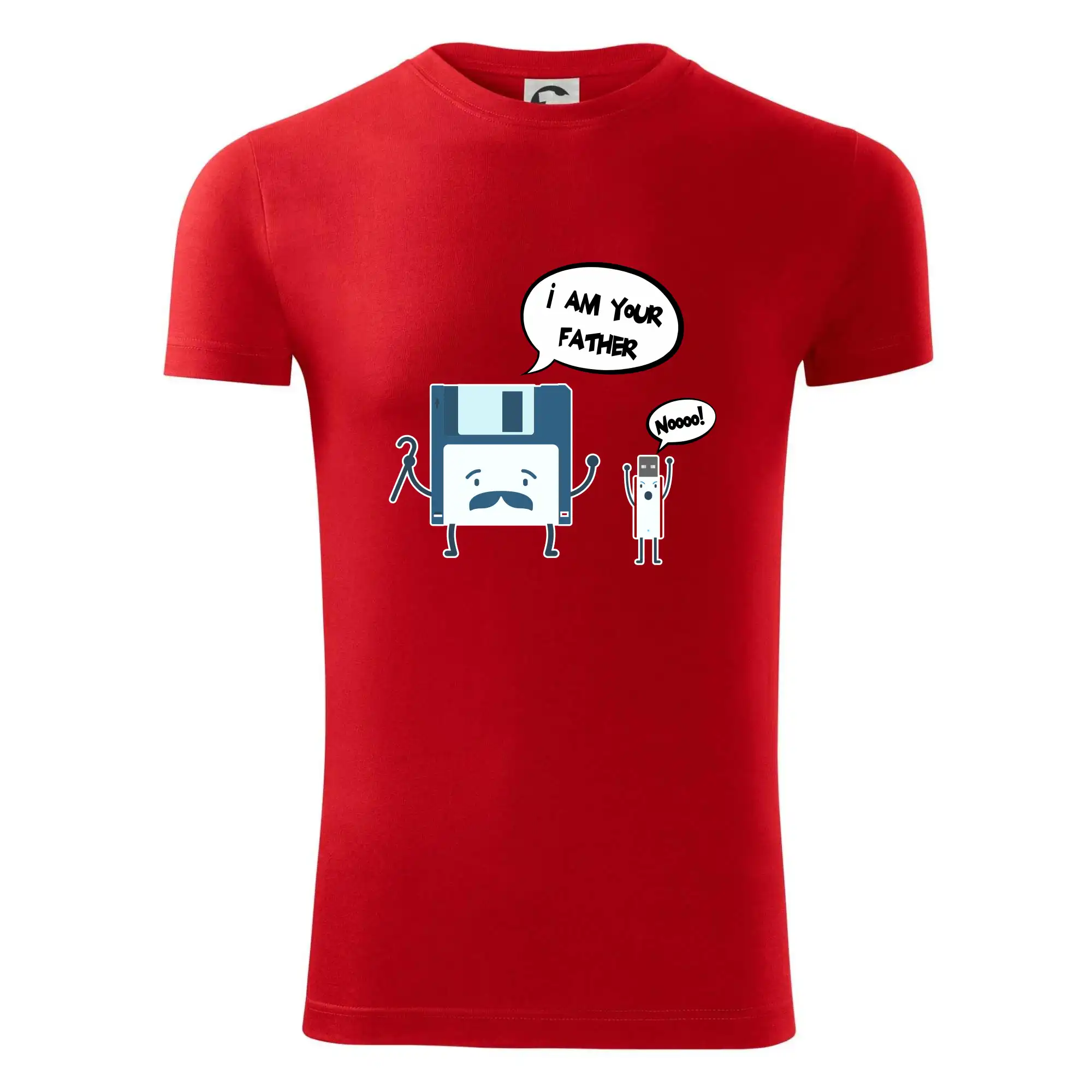 Tričká pre ajťákov - I am your father USB - Viper FIT - Pánske zúžené tričko