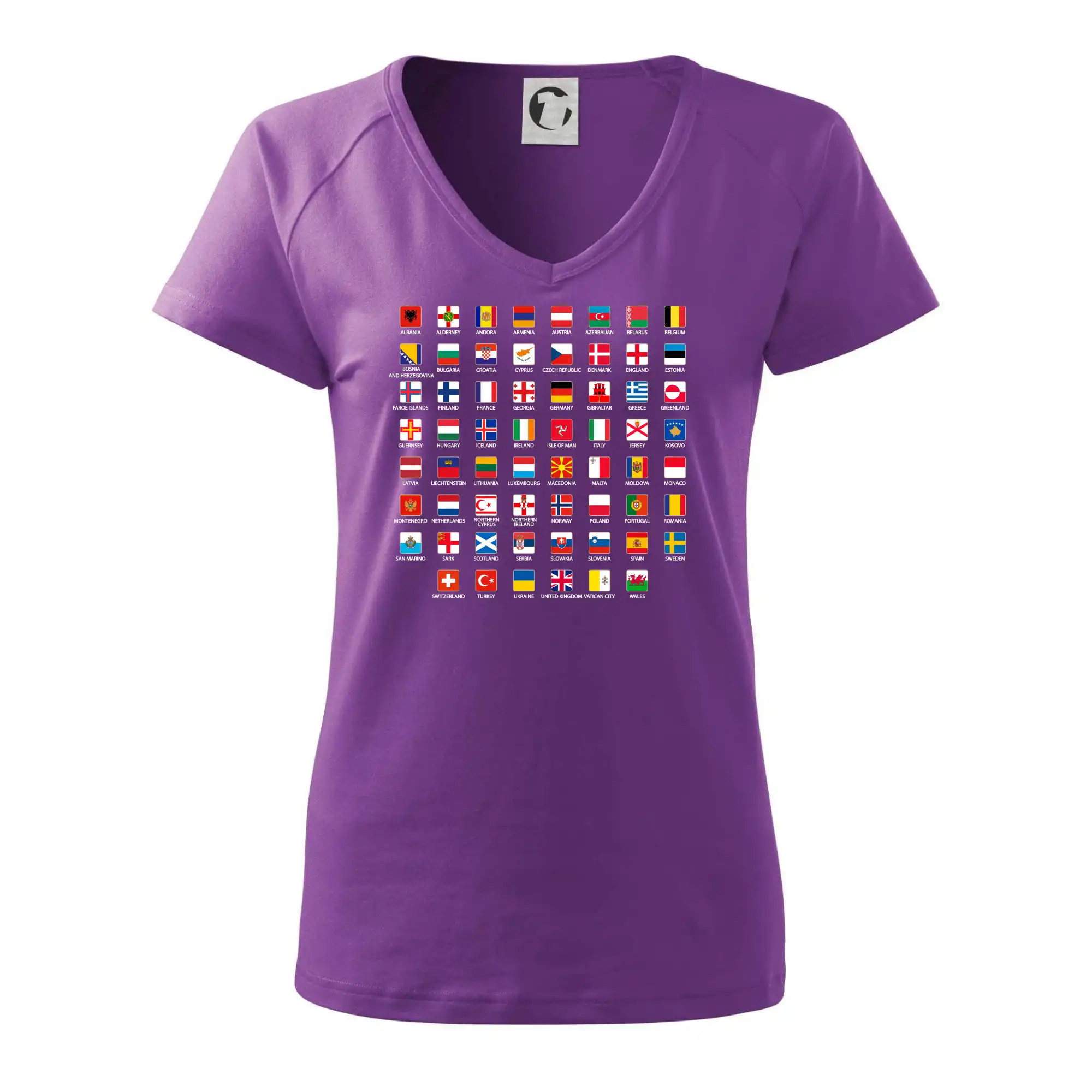 Vlajky států - Evropa