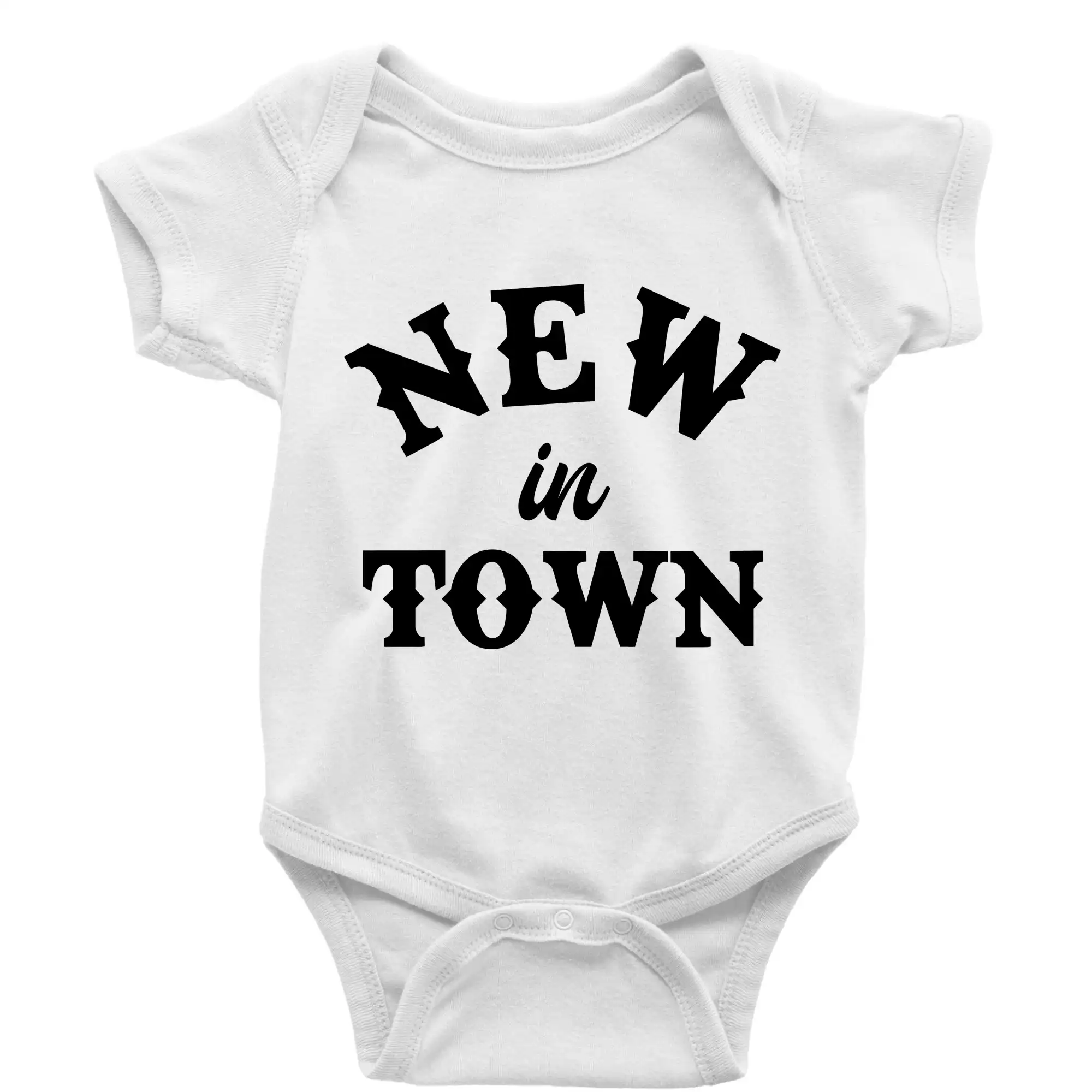 New in town - Body dojčenské s krátkym rukávom