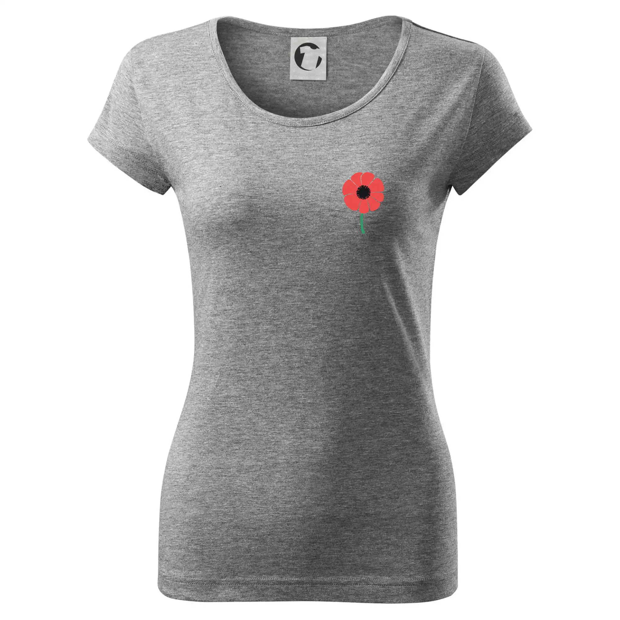 Vlčí mák ikonka na prsu