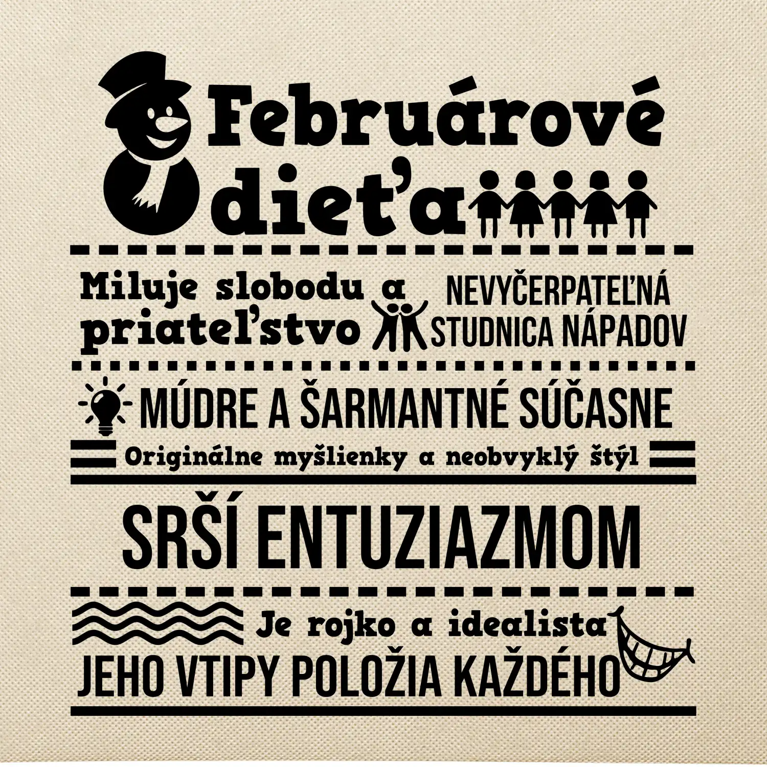 Narodeniny Február