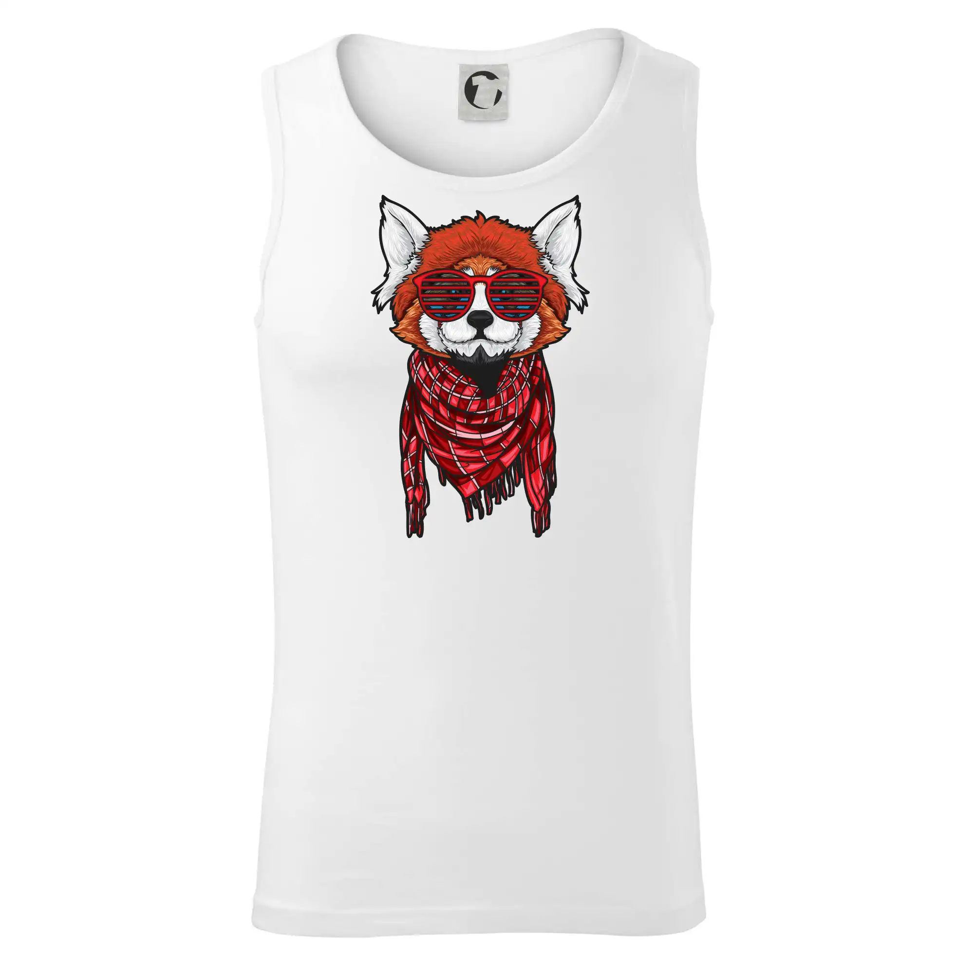 Červená panda hipster