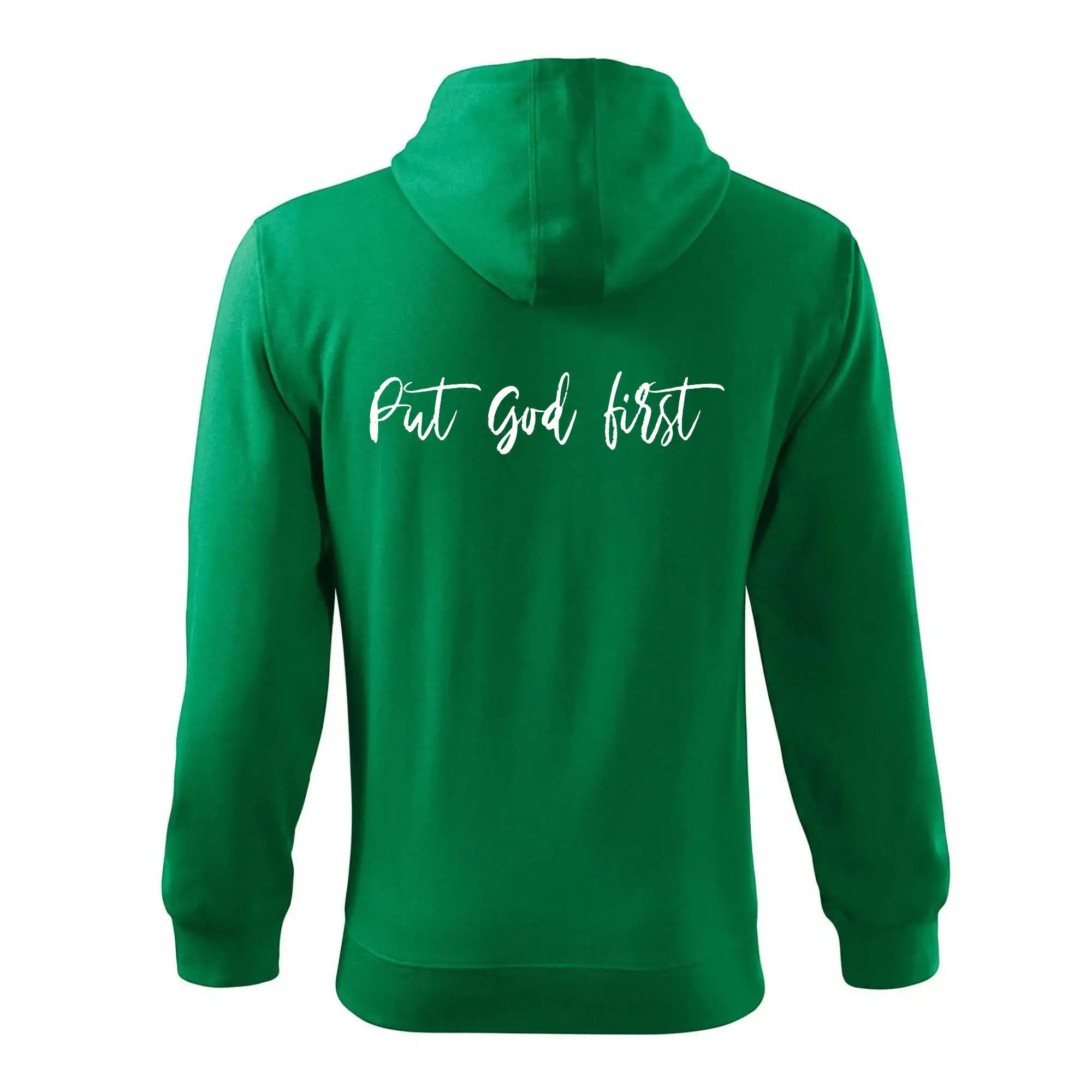 Put God first psací nápis