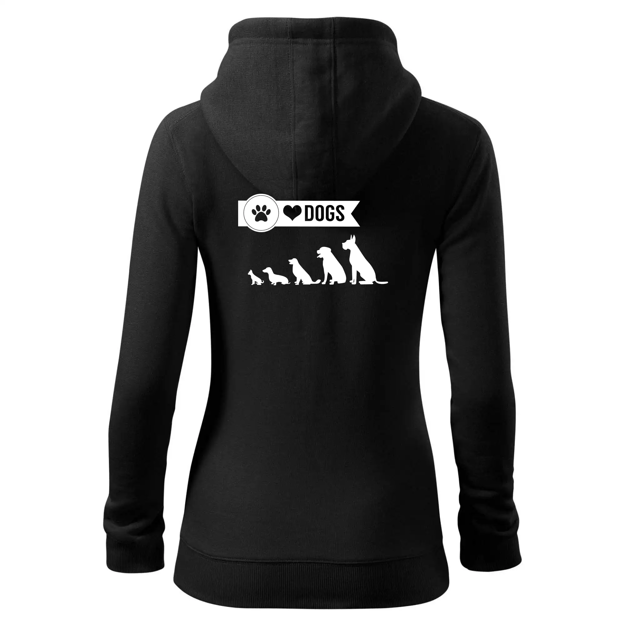 I love dogs - tlapka