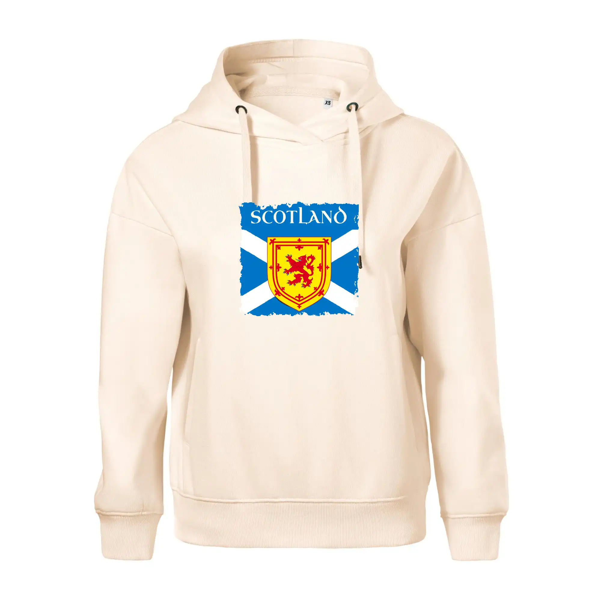 Skotská vlajka s erbem lva