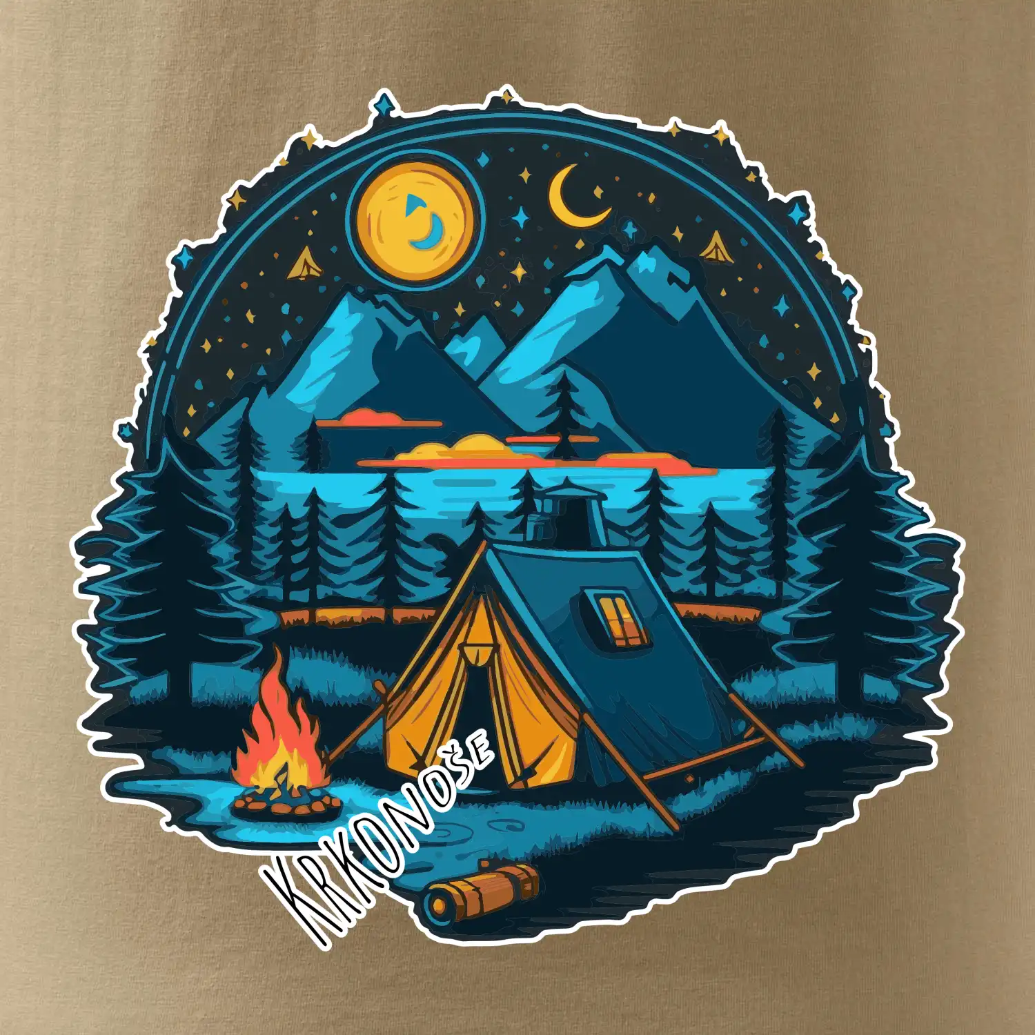 Krkonoše pod stanem