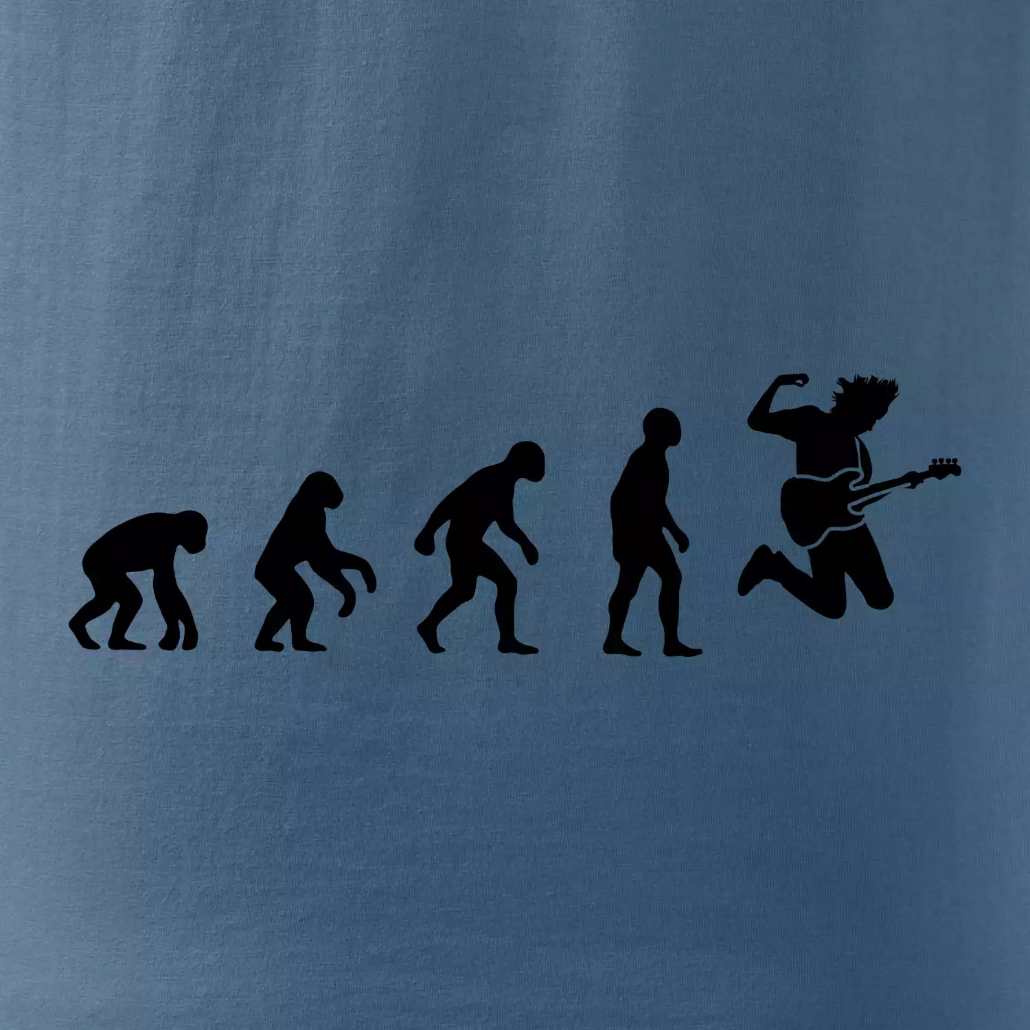 Evoluce kytarista - výskok