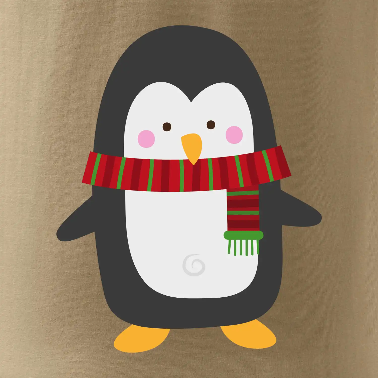 Tučňák se šálou