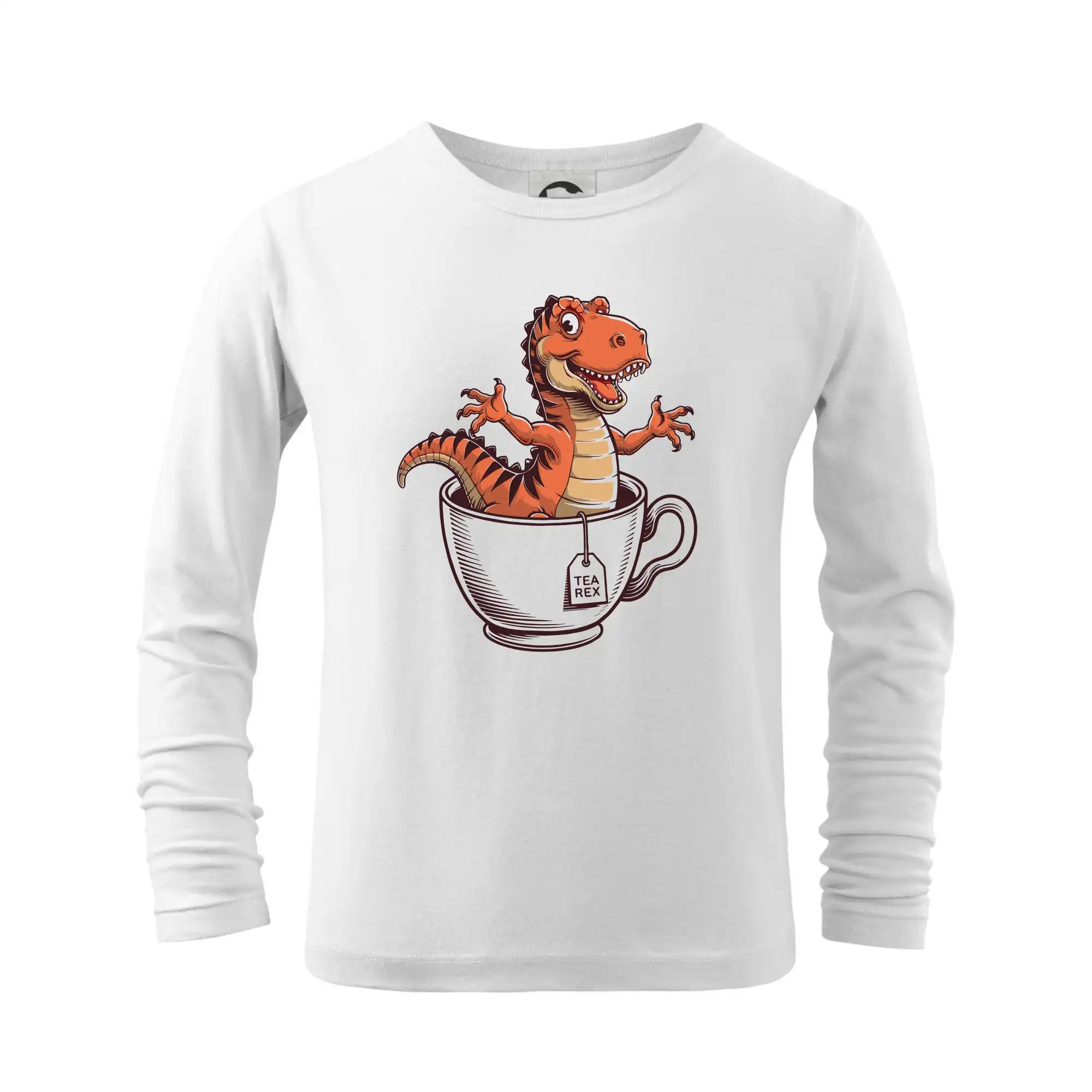Tea rex - Tričko detské Long Sleeve