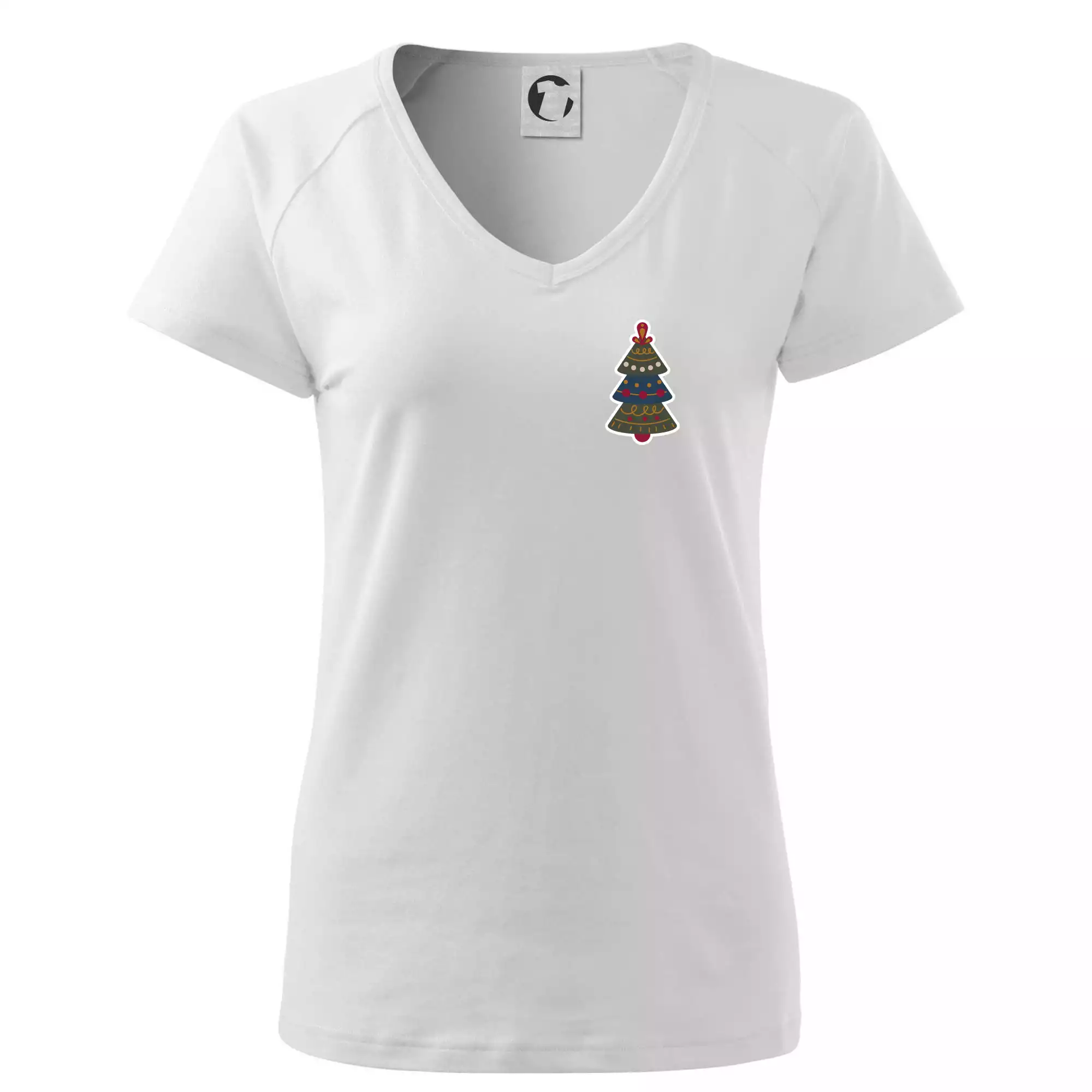 Folklor na prsu vánoční stromek