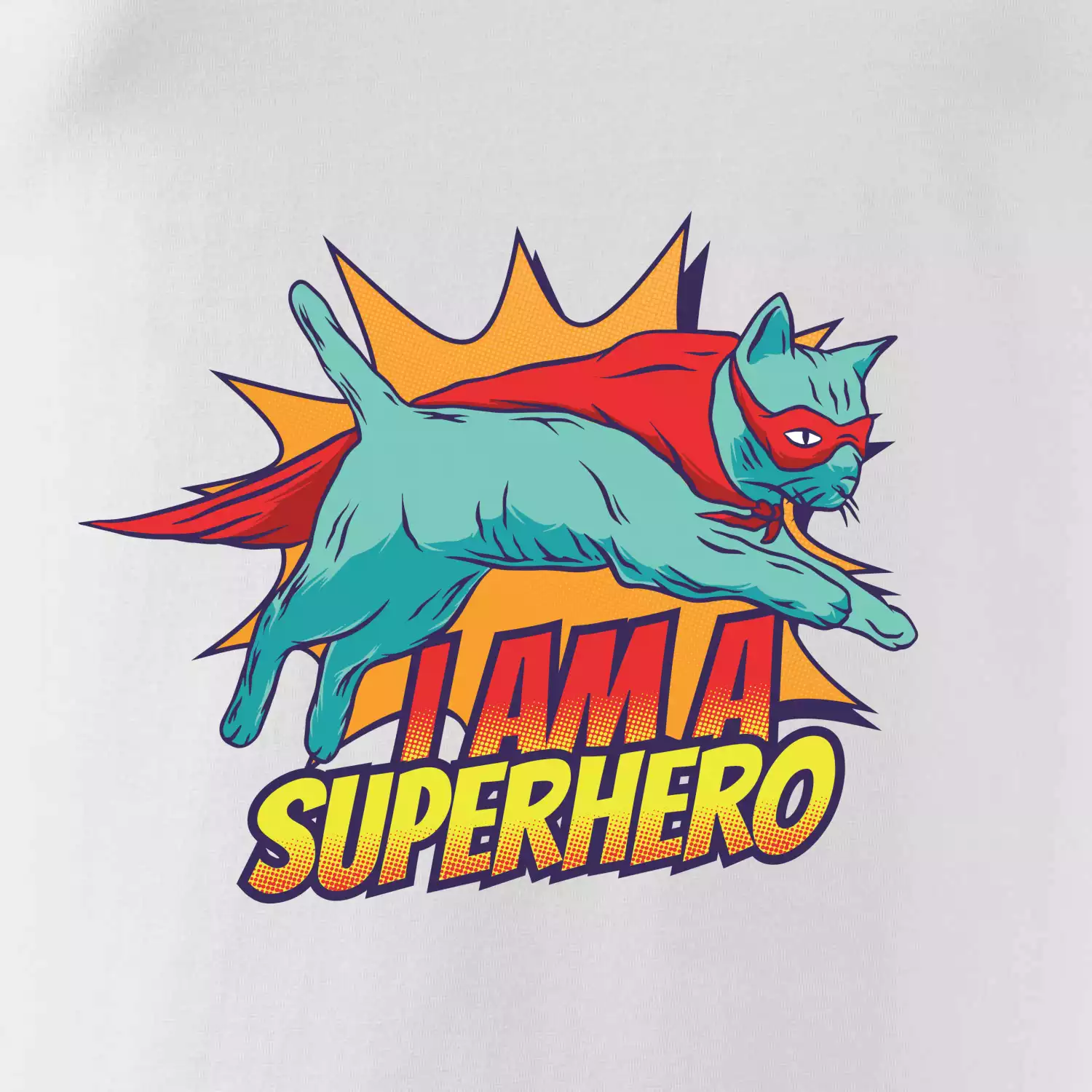 Kočka I am a Superhero