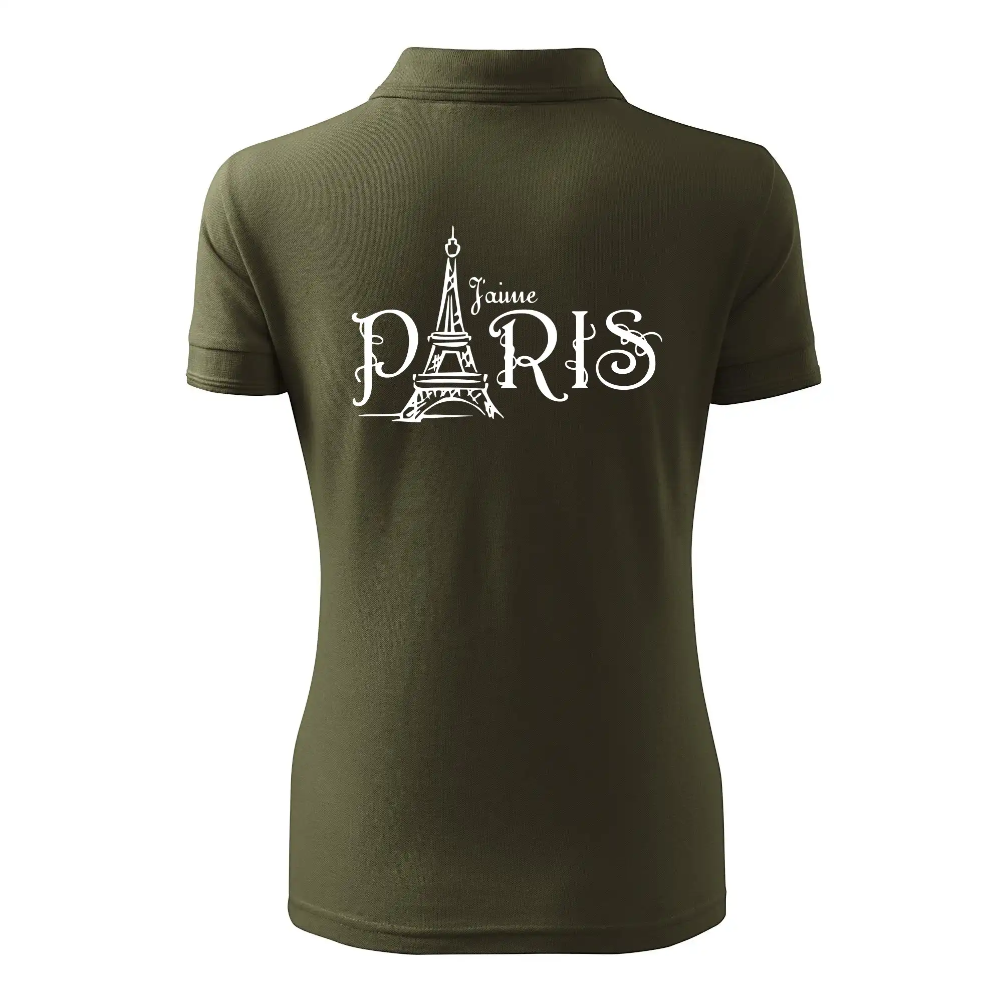 Paris nápis Eiffelovka rovný