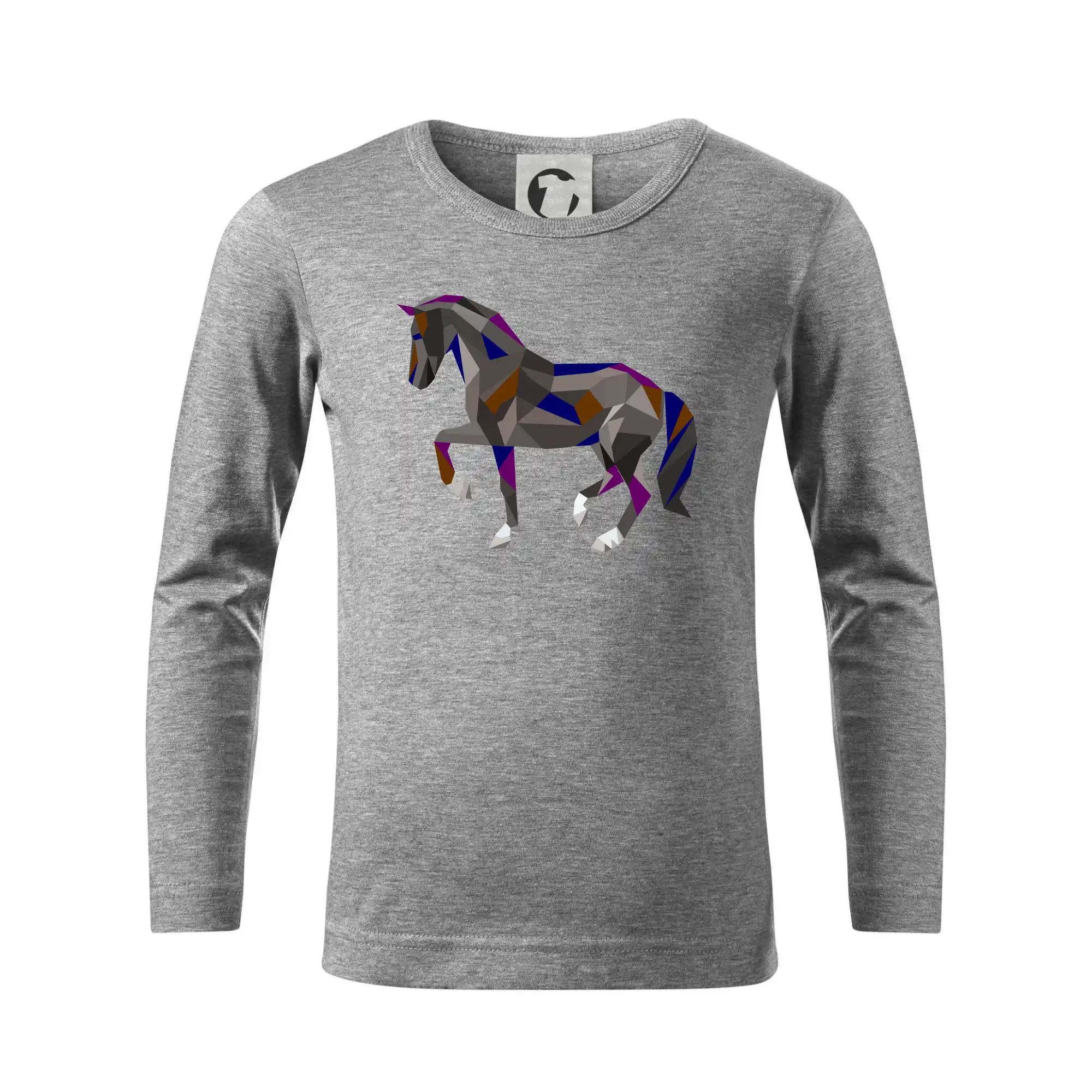 Kůň geometrie barevný