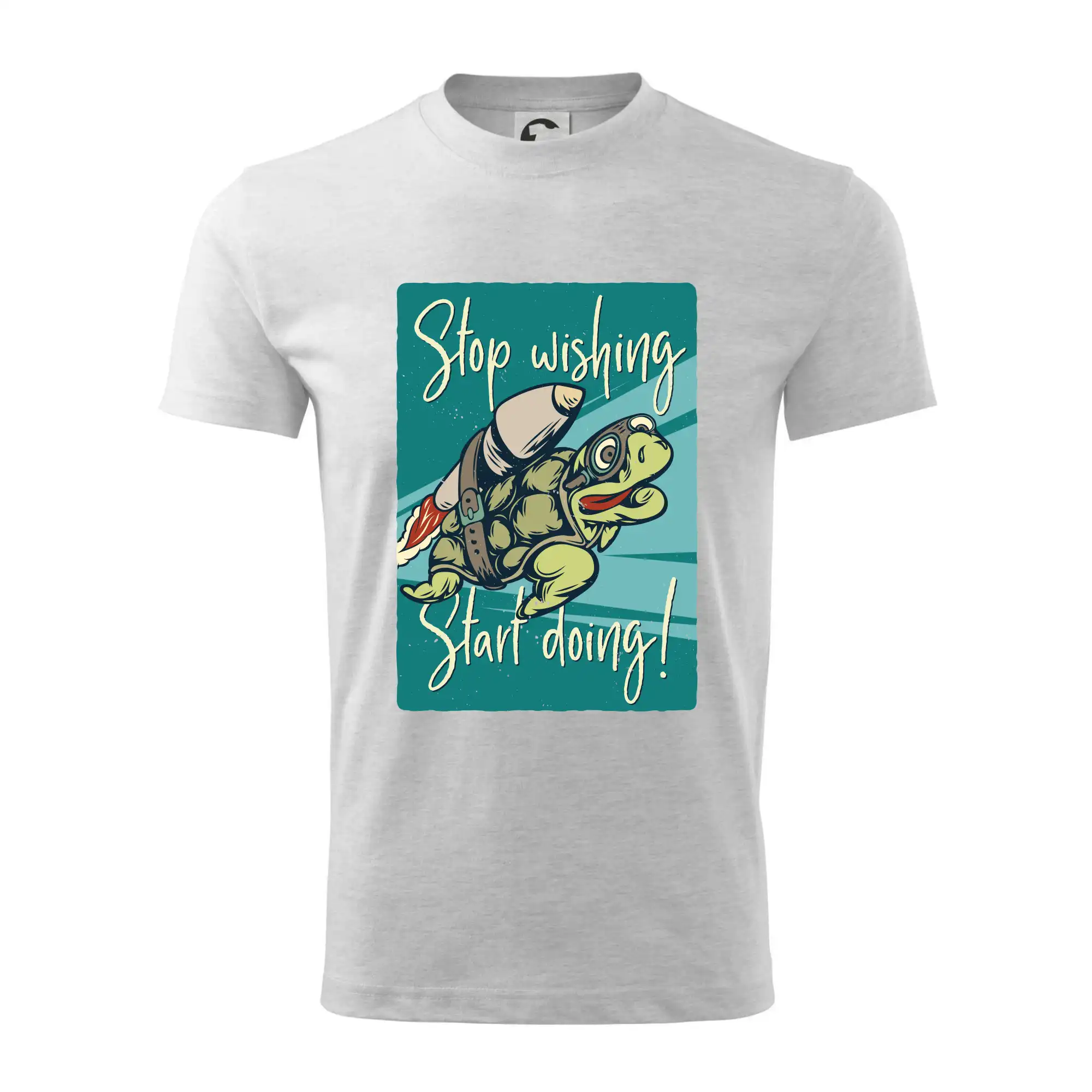 Stop wishing start doing želva