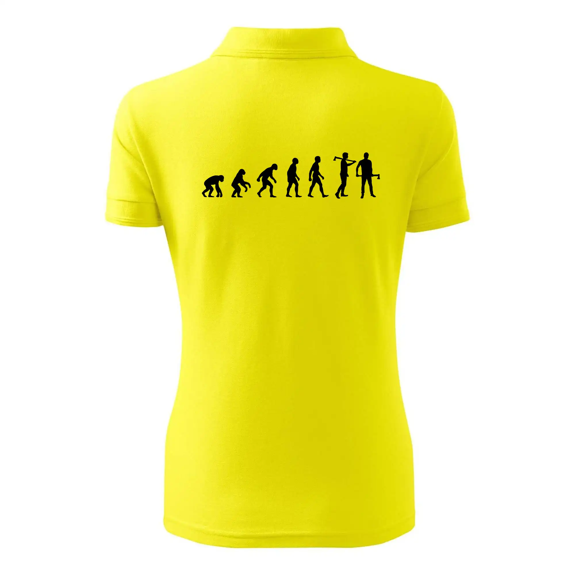Evoluce dřevorubec - sekera