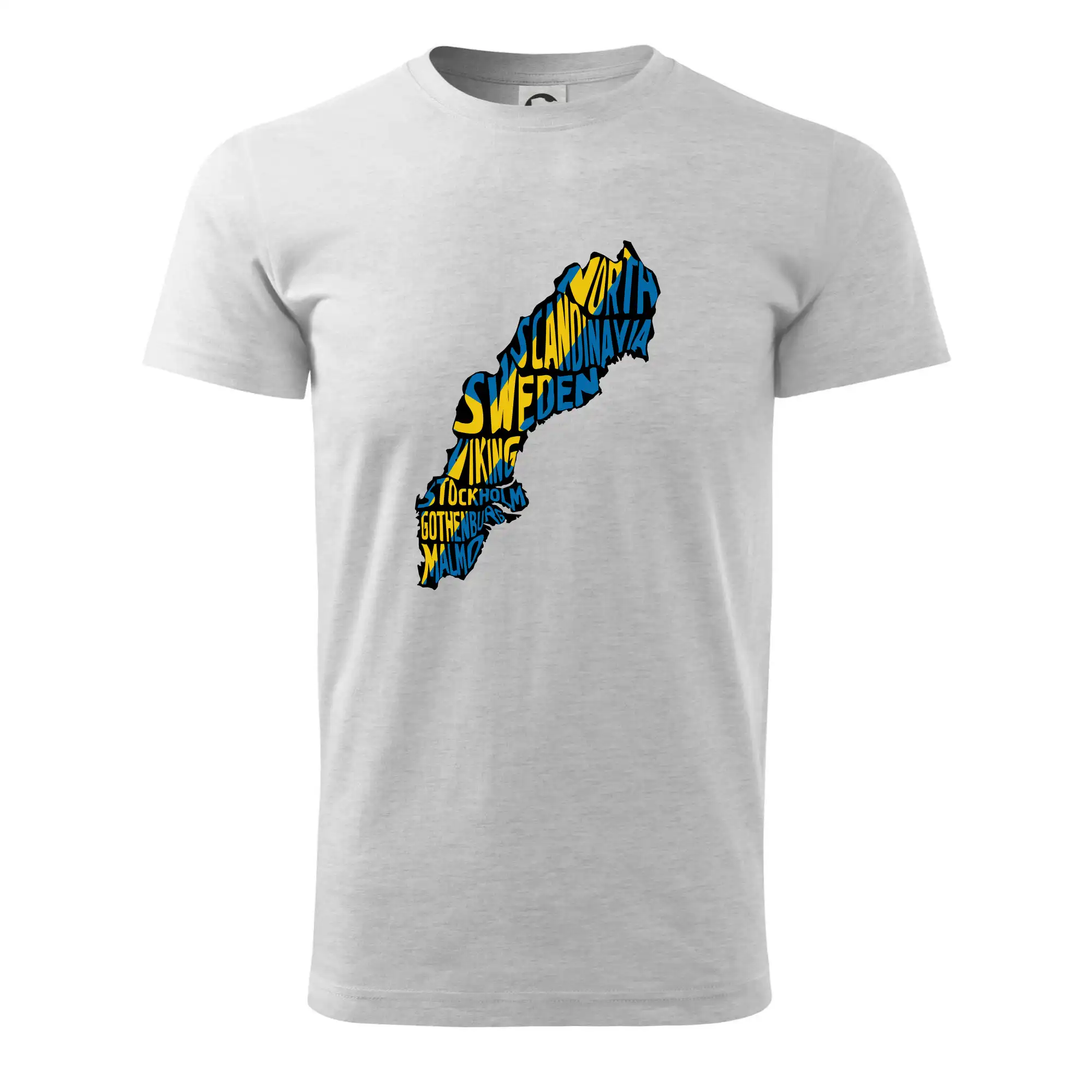 Mapy - názvy měst - Švédsko