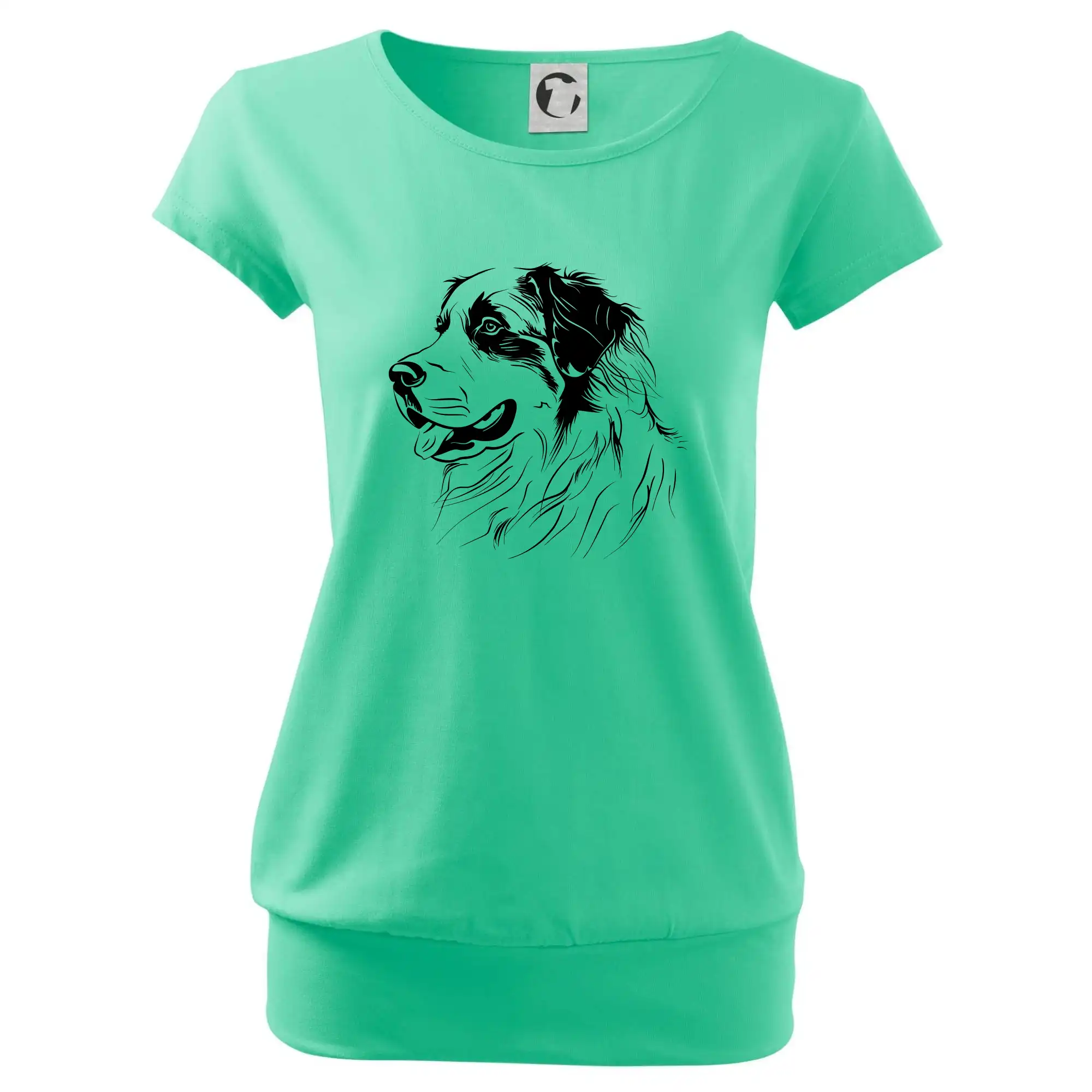 Bernský salašnický pes černá kresba