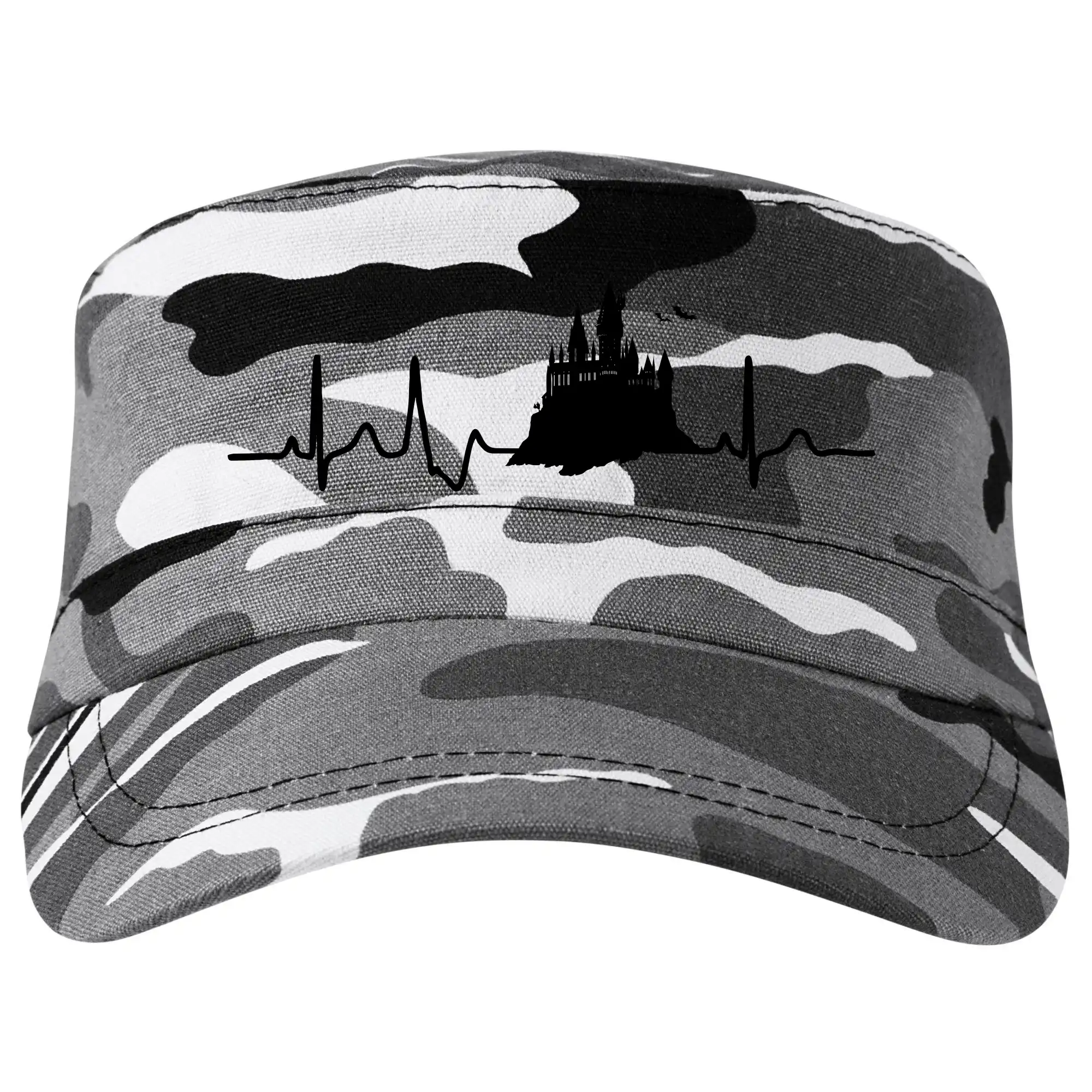 Filmové tričká - Harry -  EKG hrad - Šiltovka CAMO