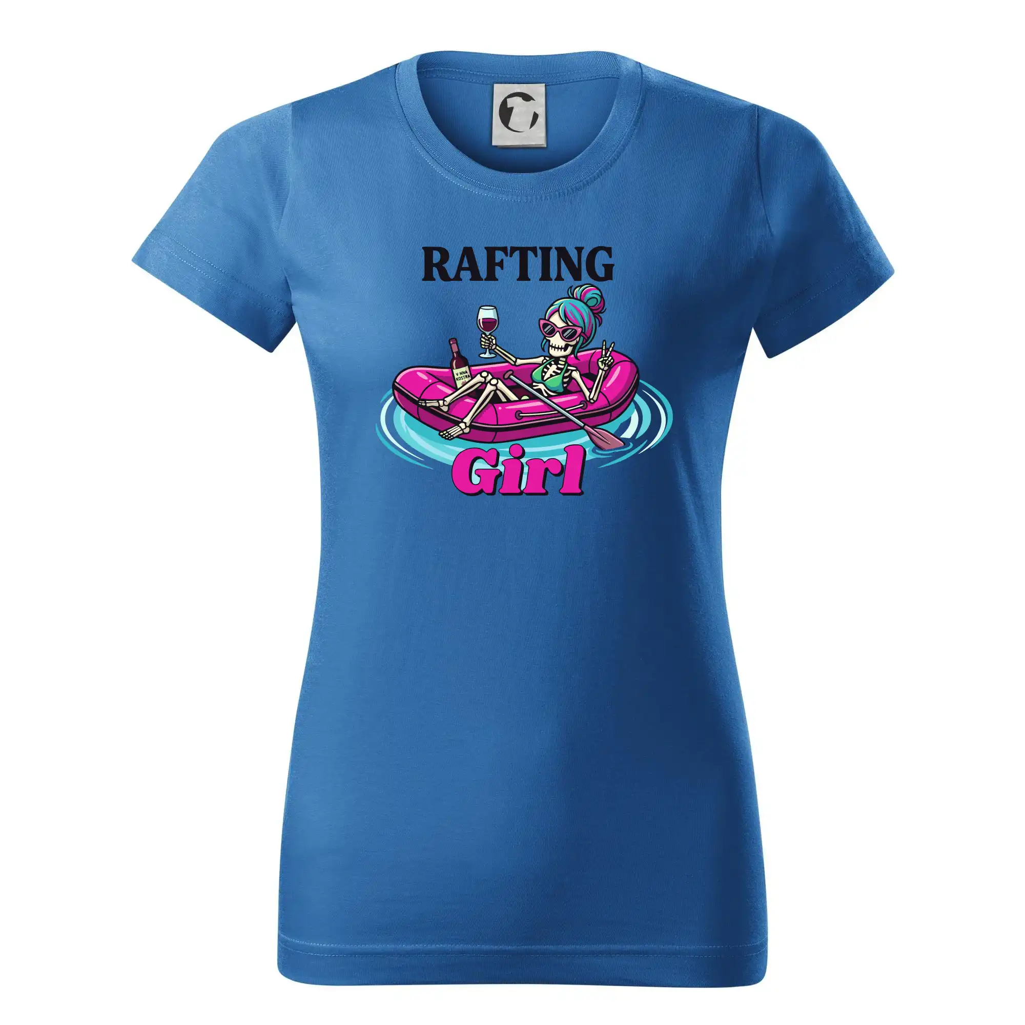 Vodácke tričká - Rafting girl - Dámske tričko basic - ľahko voľnejšie a dlhšie