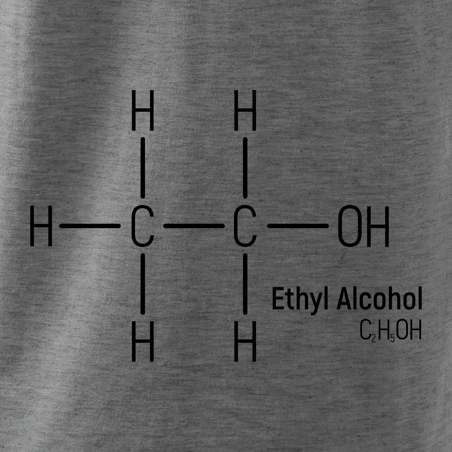 Molekulární struktura Ethanol